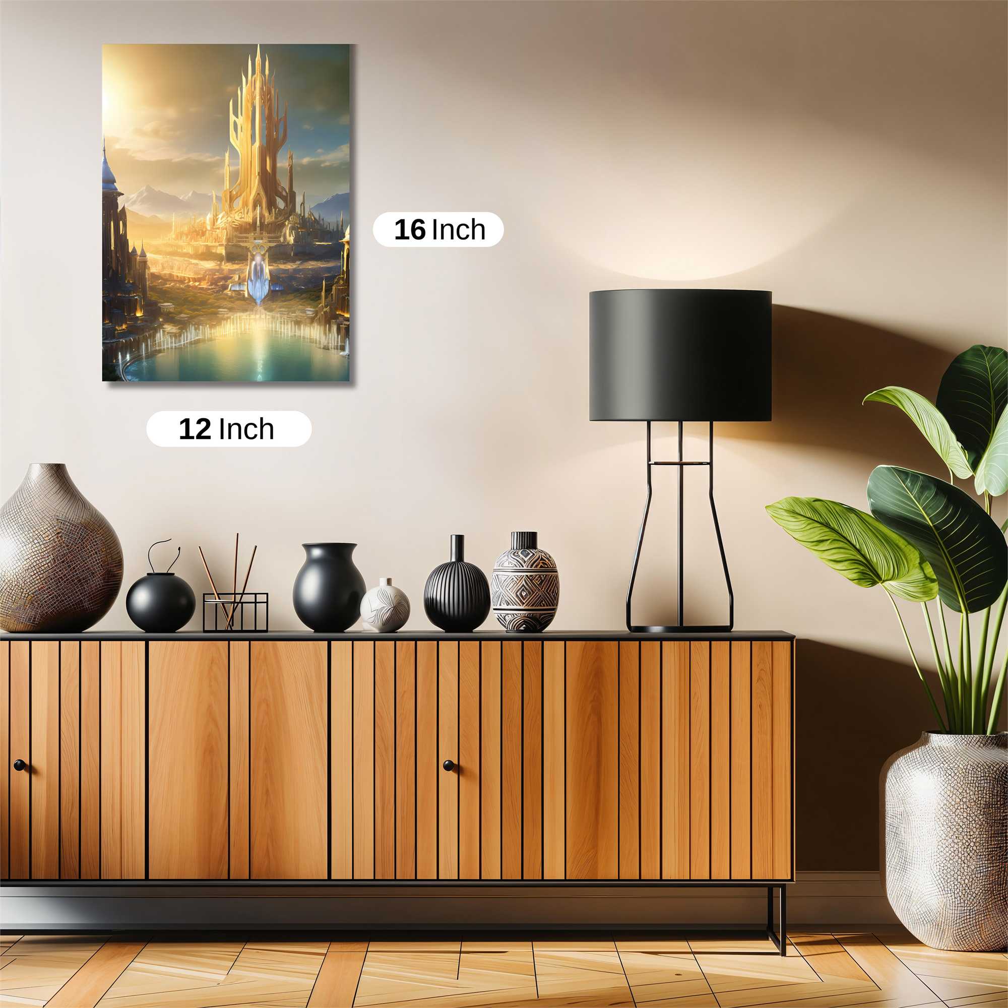 Golden Serenity Safe Wall Magnetic / M