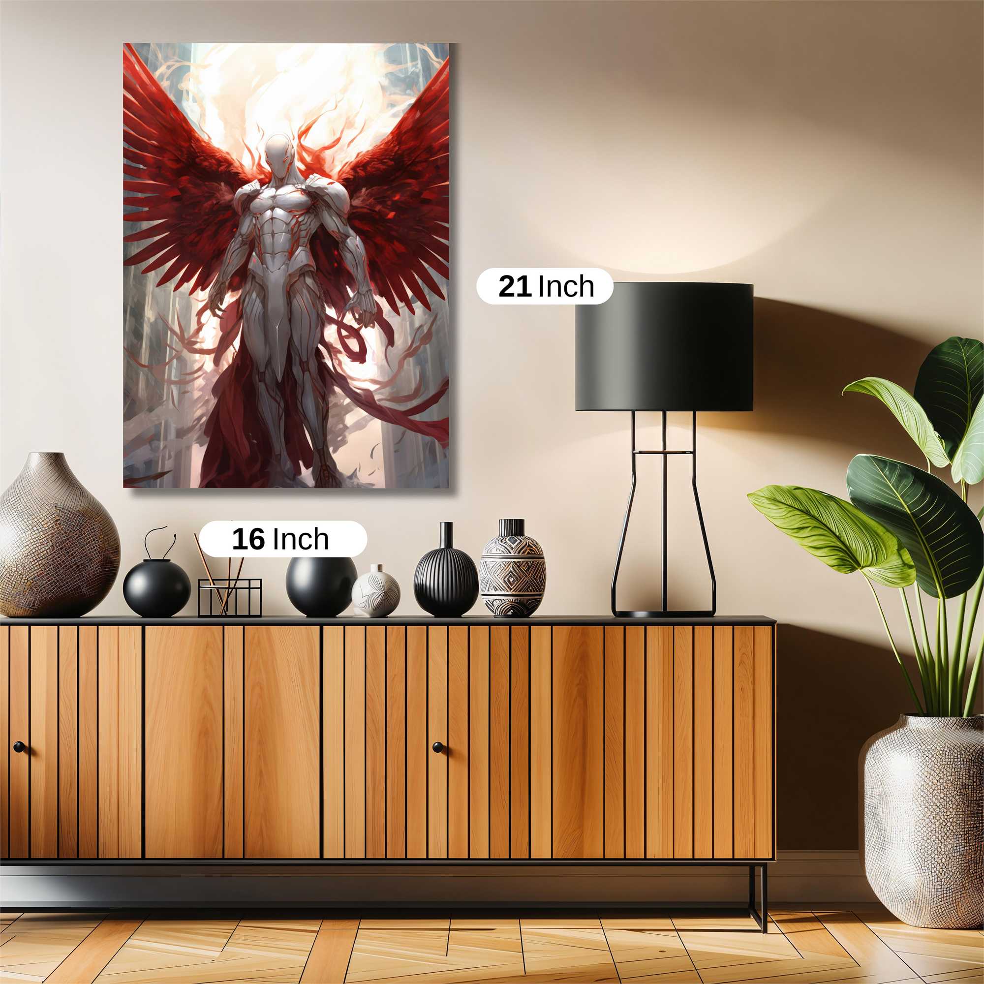 Angel Ascendant Safe Wall Magnetic / M