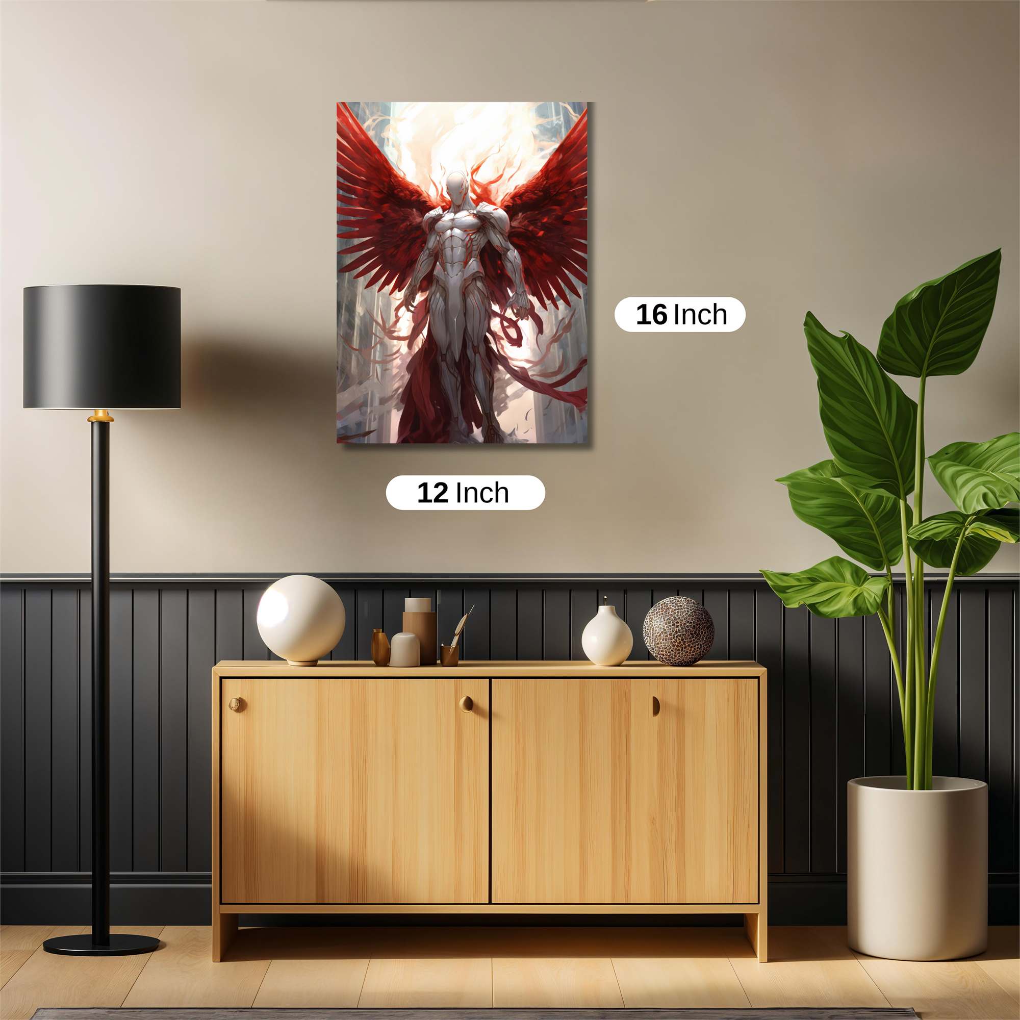 Angel Ascendant Safe Wall Magnetic / M