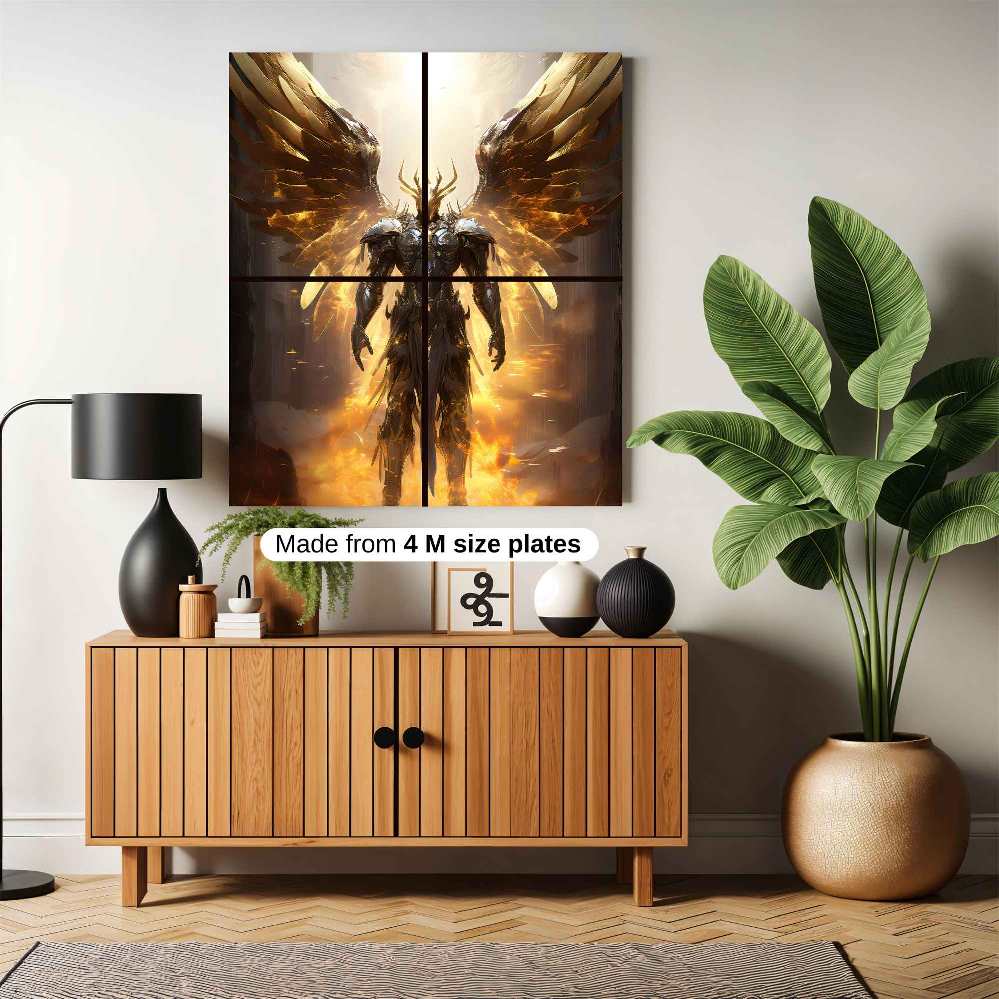 Angel Blaze Safe Wall Magnetic / M