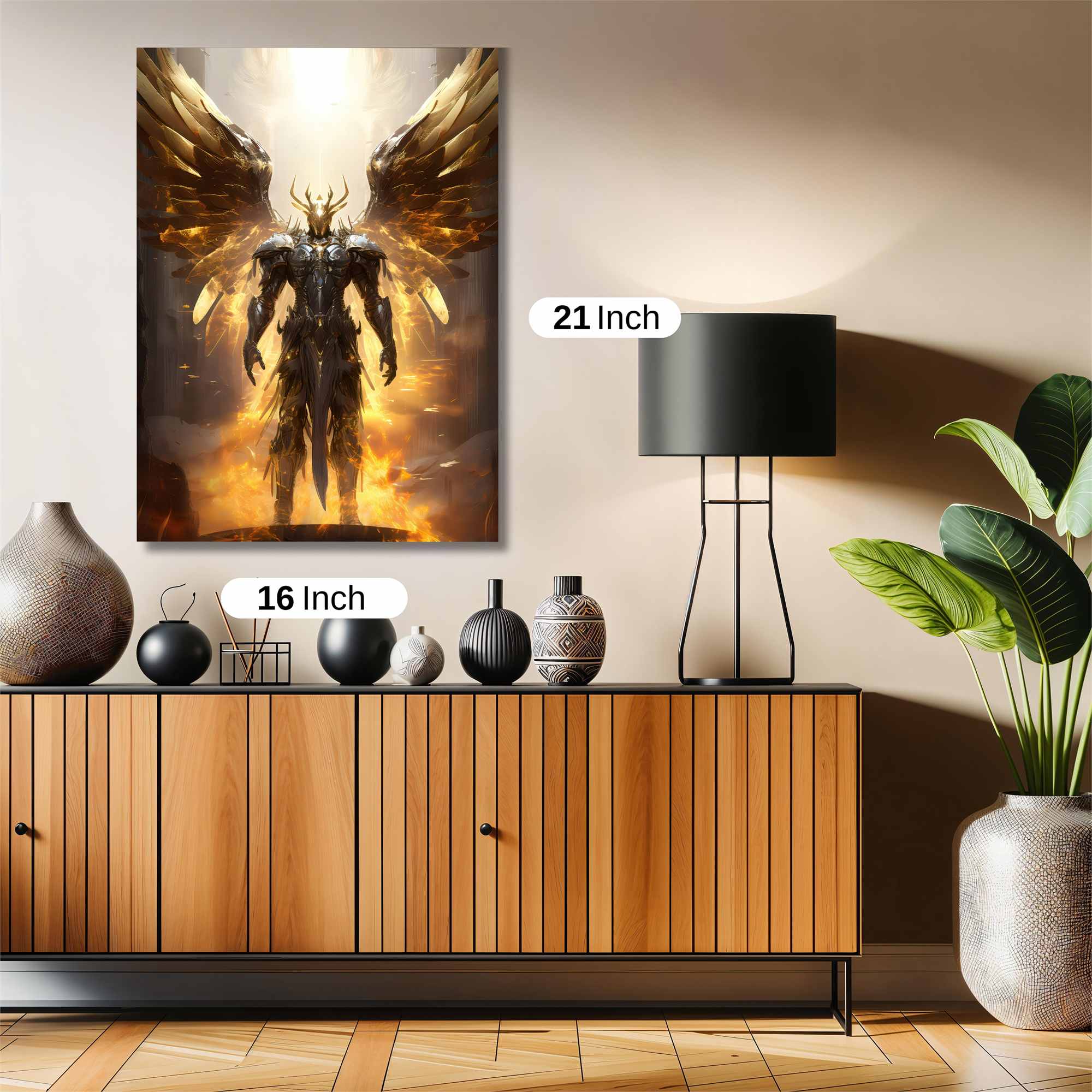 Angel Blaze Safe Wall Magnetic / M