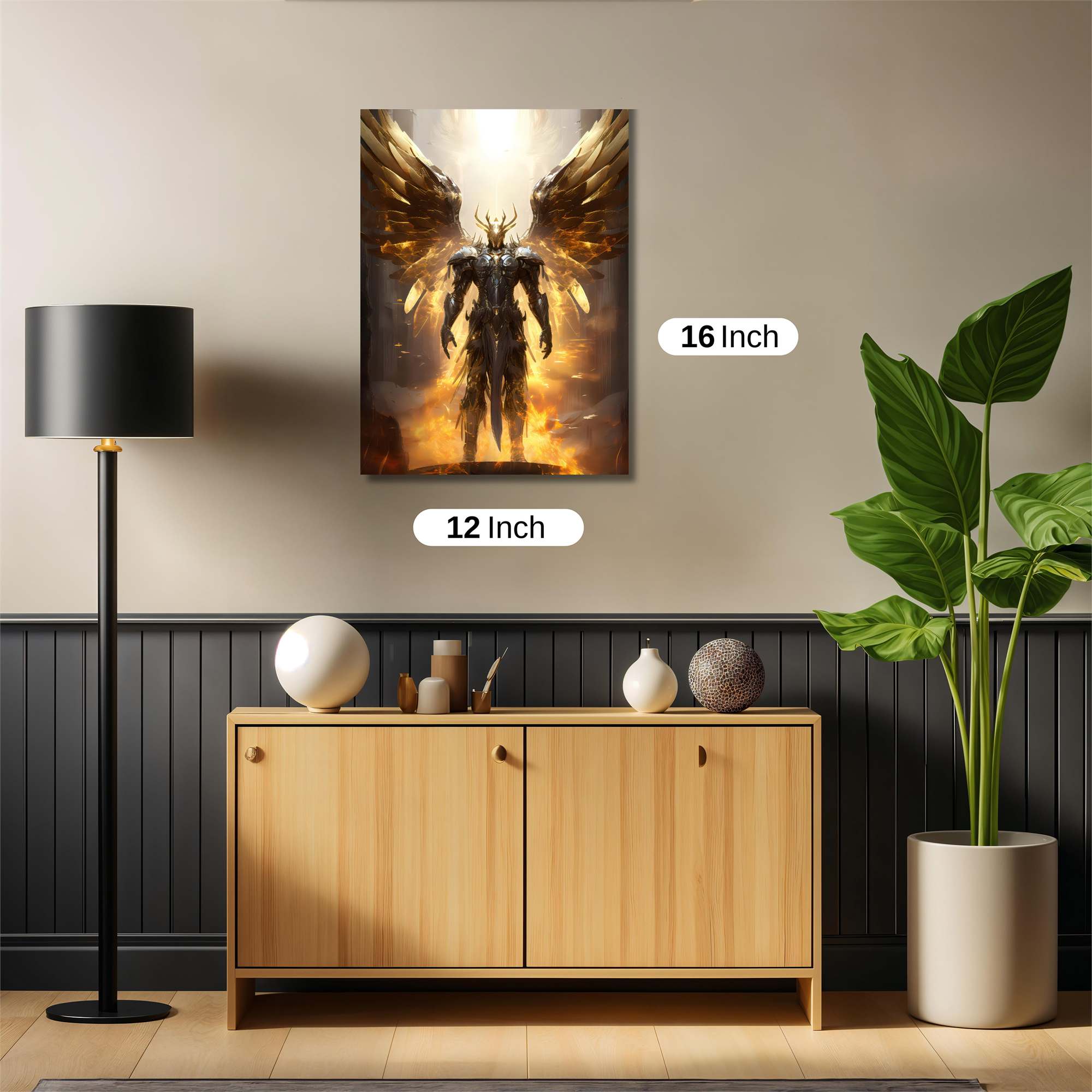 Angel Blaze Safe Wall Magnetic / M