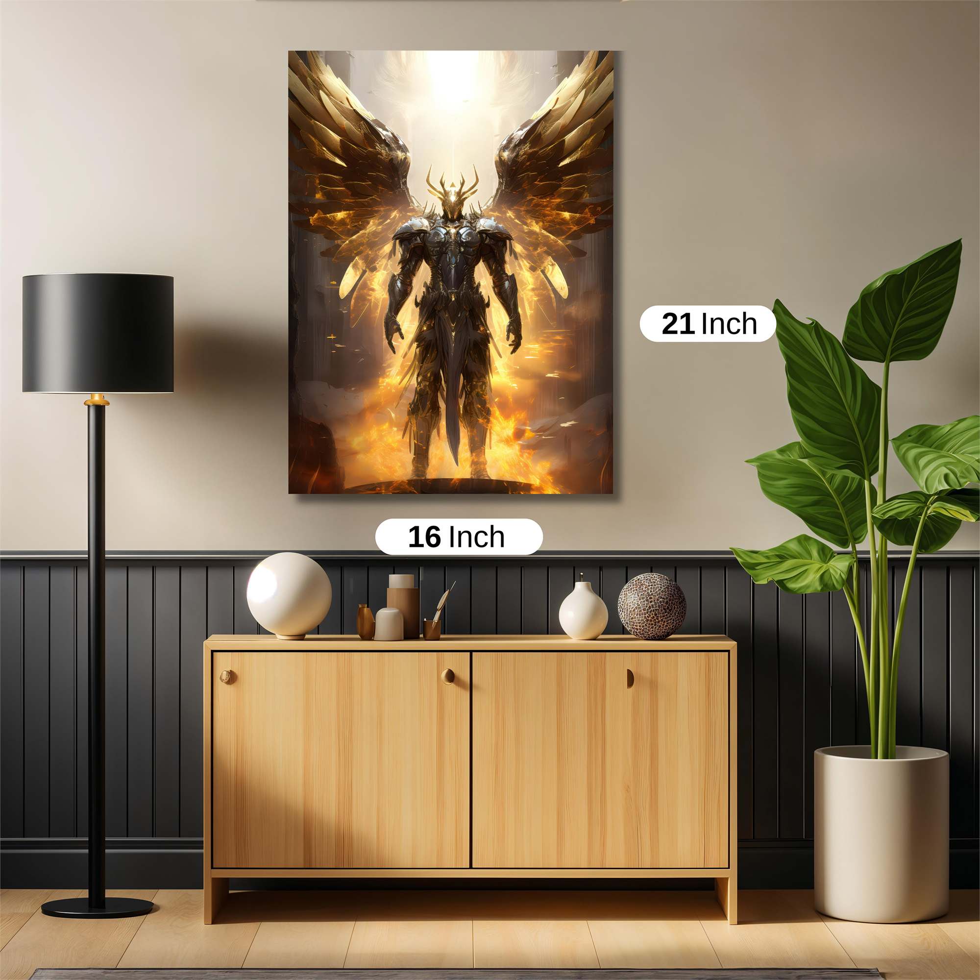 Angel Blaze Safe Wall Magnetic / M