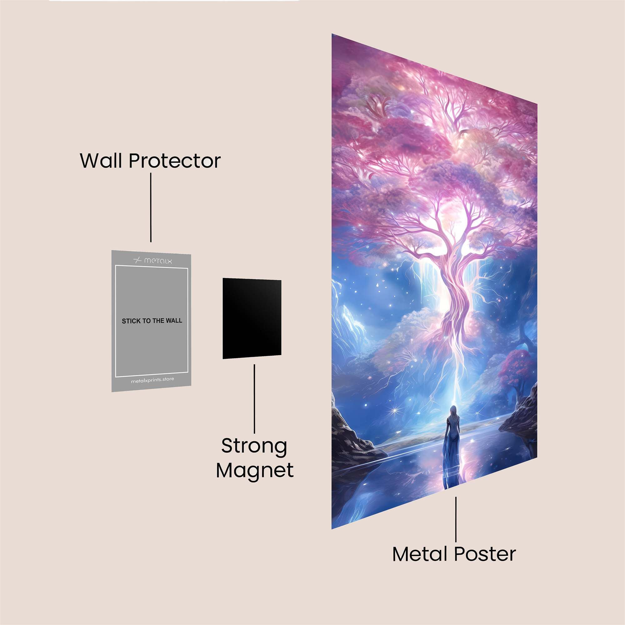 Yggdrasil Dream Safe Wall Magnetic / M