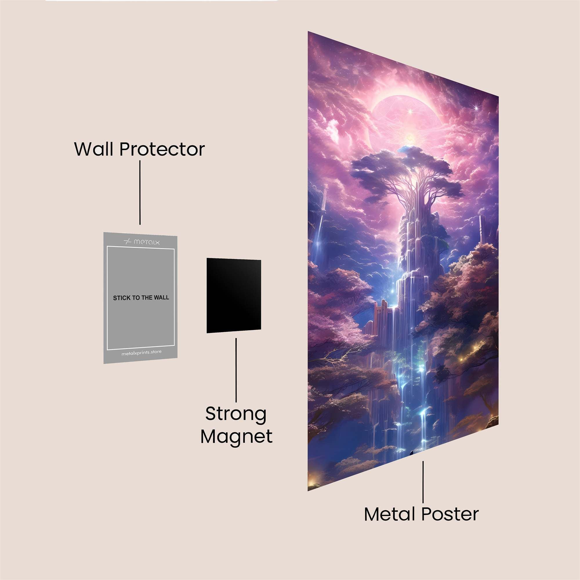 Celestial Serenity Safe Wall Magnetic / M