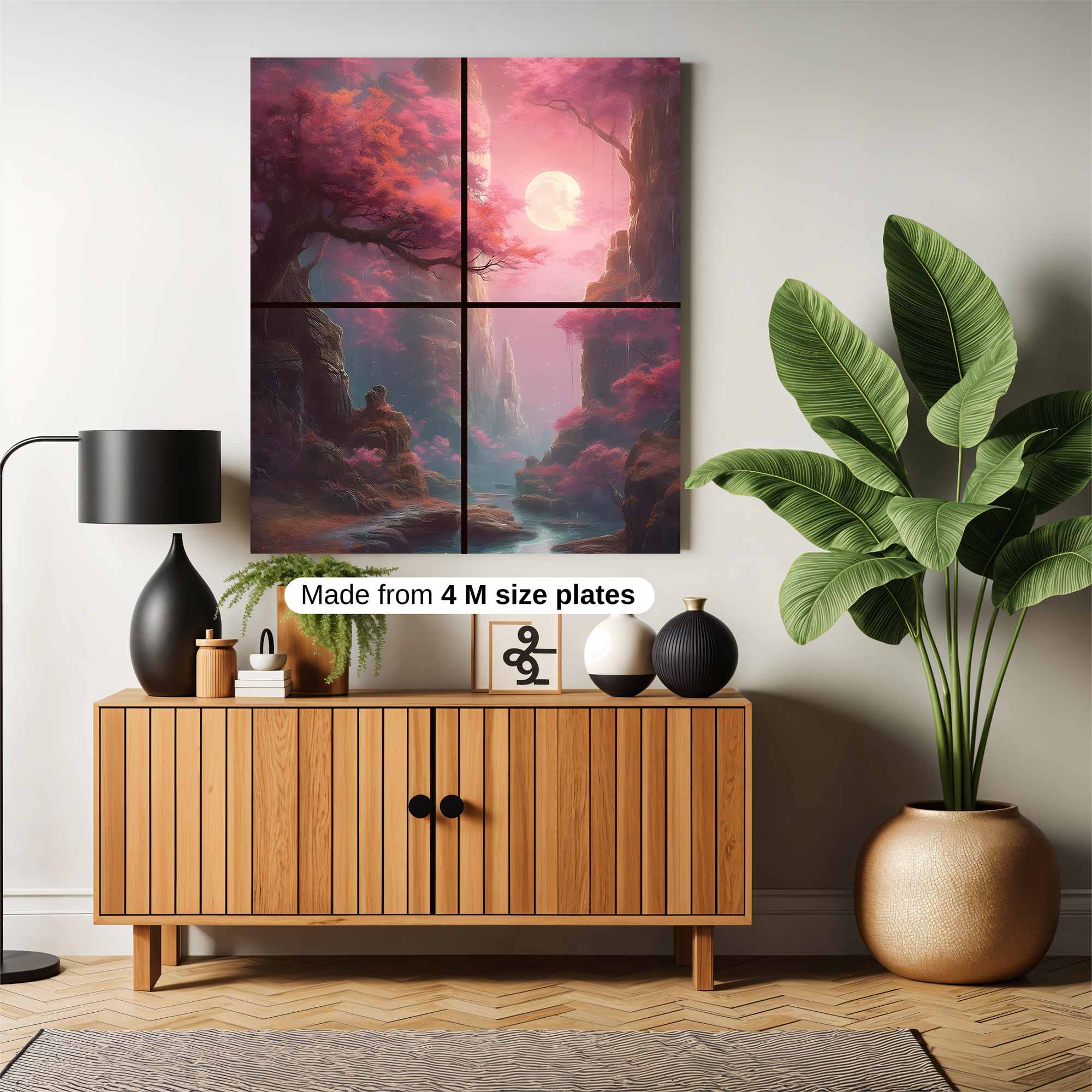 Moonlit Serenity Safe Wall Magnetic / M