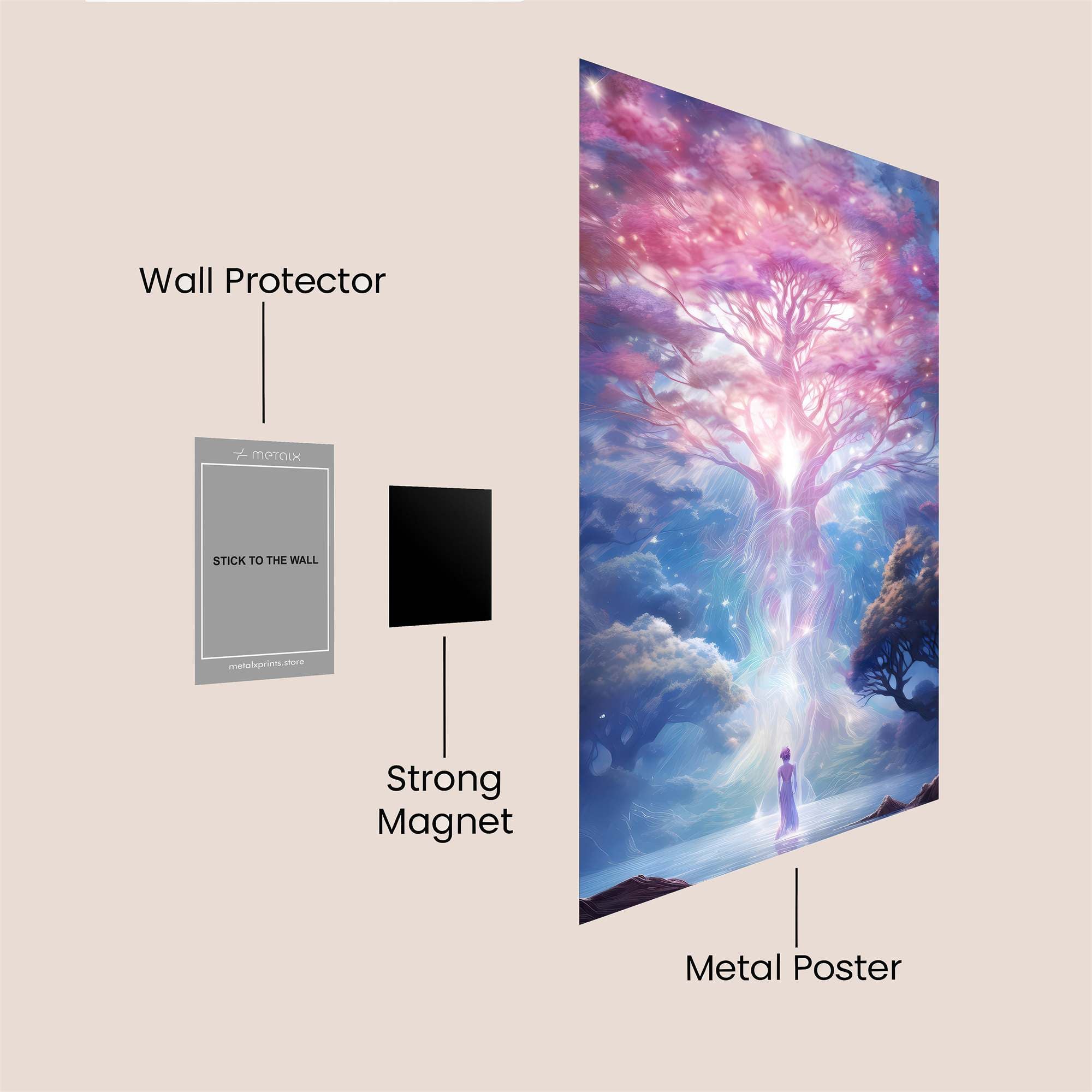 Yggdrasil Dream Safe Wall Magnetic / M