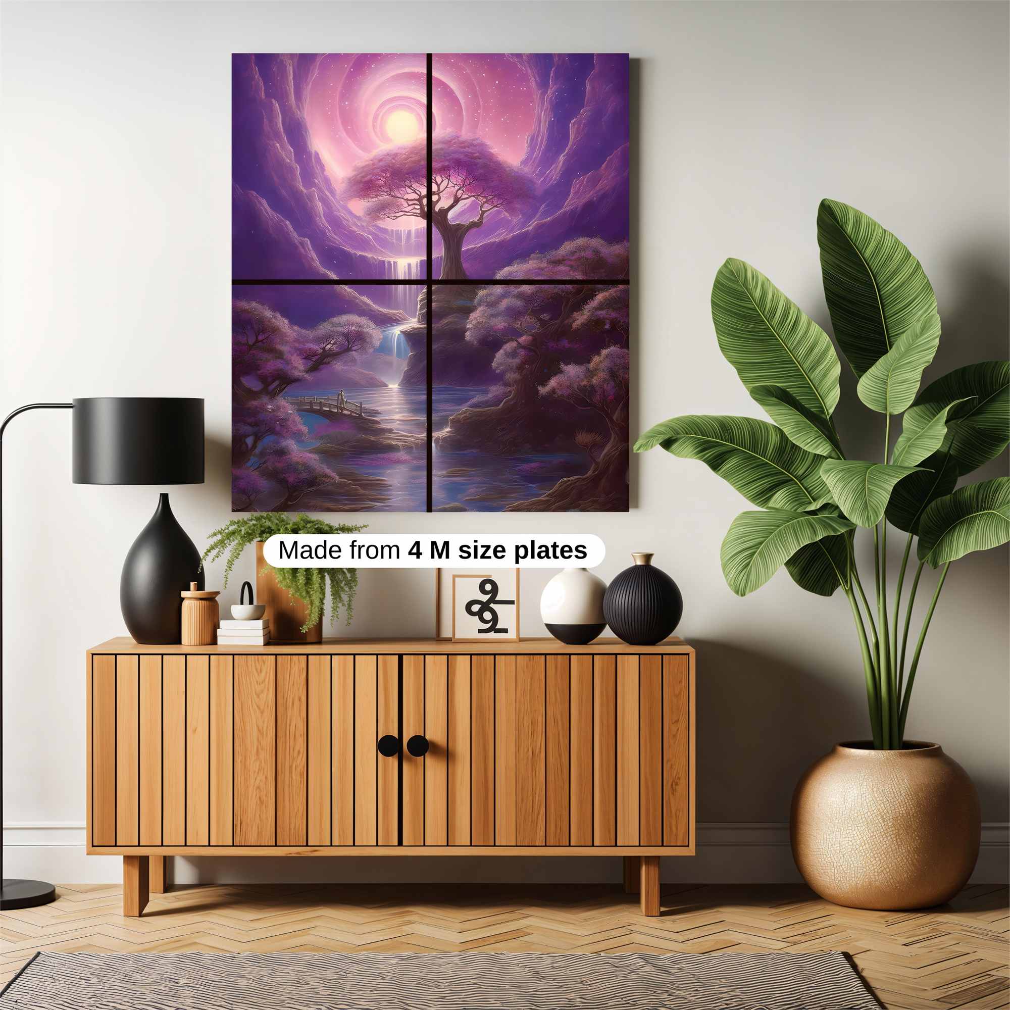 Moonlit Serenity Safe Wall Magnetic / M
