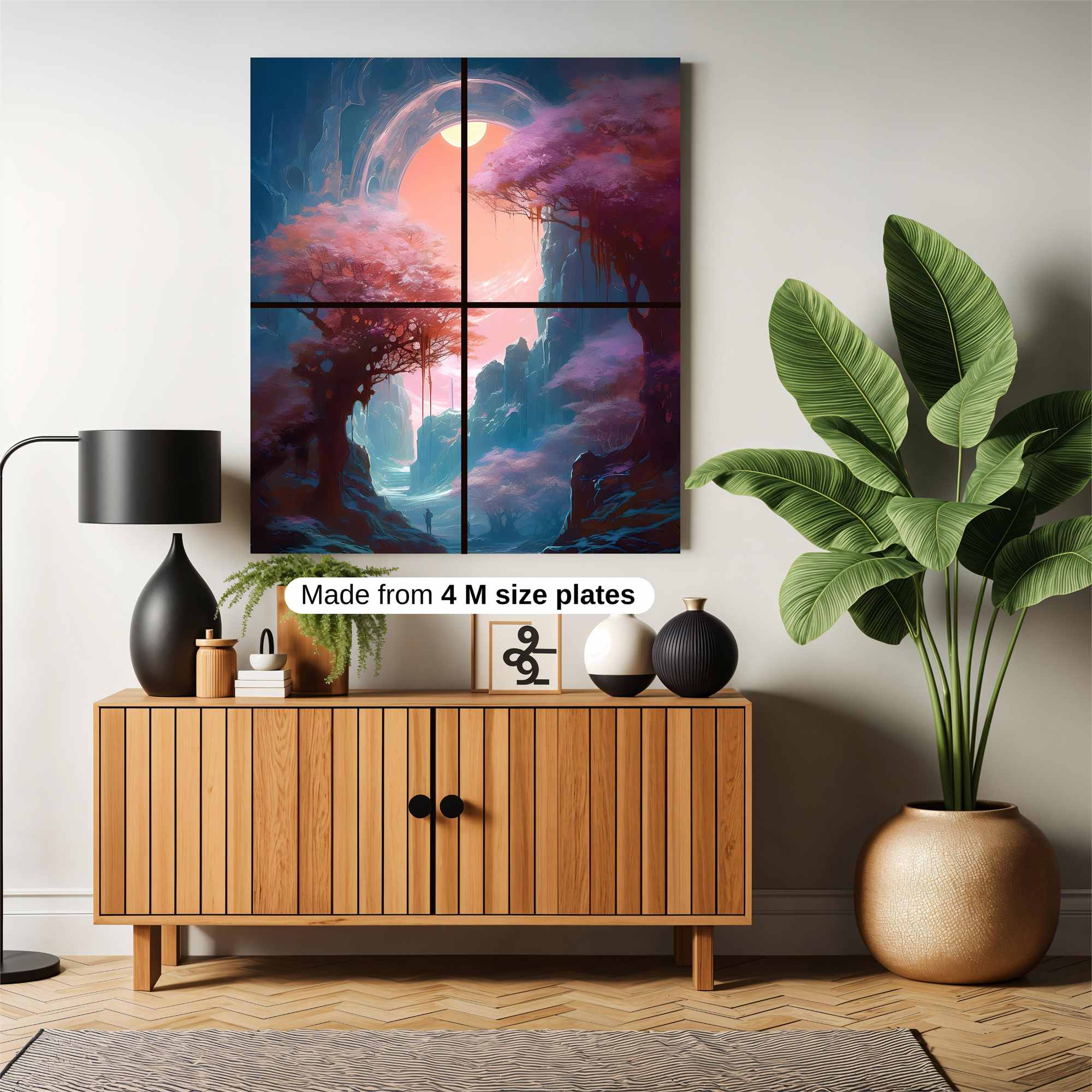 Sunset Serenity Safe Wall Magnetic / M