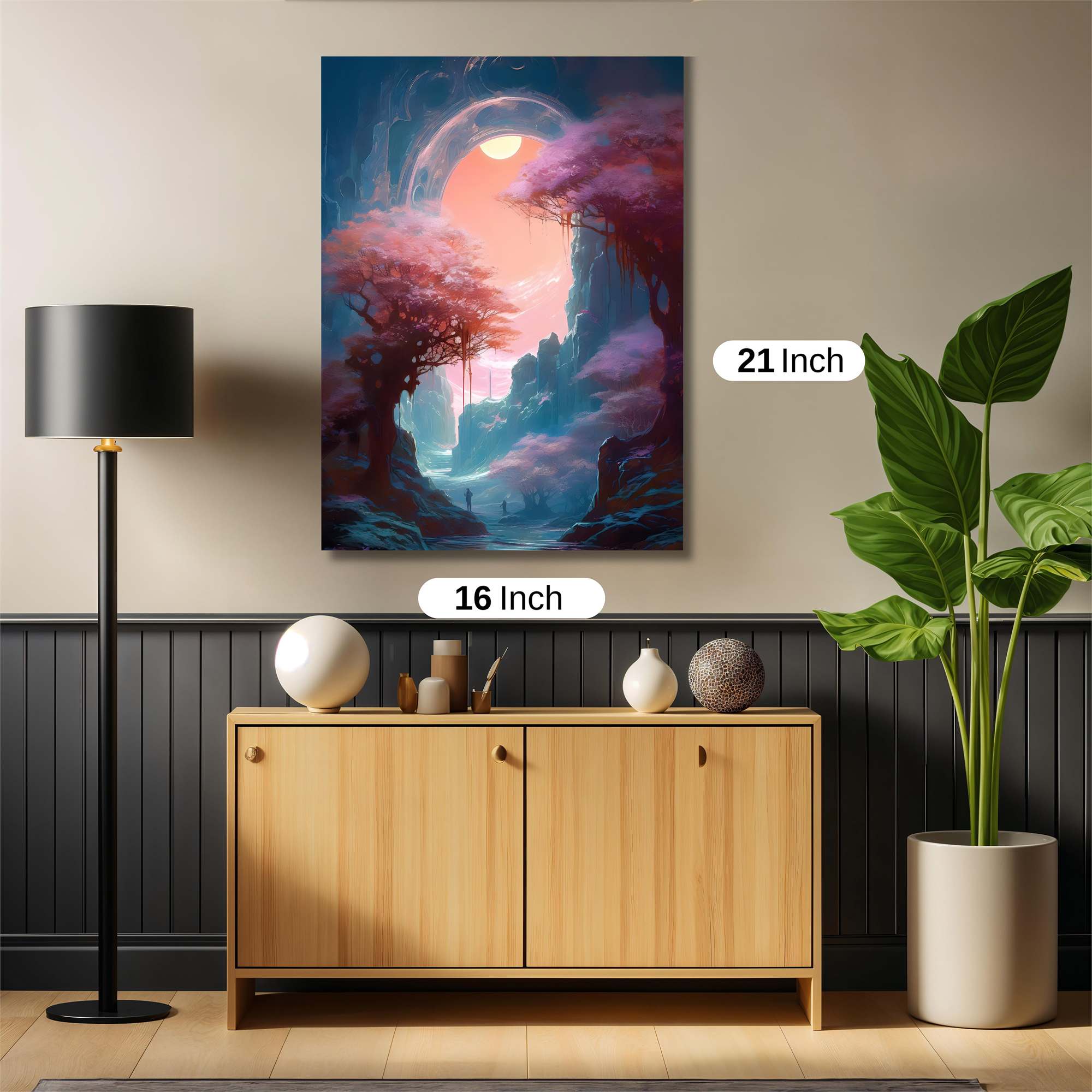 Sunset Serenity Safe Wall Magnetic / M