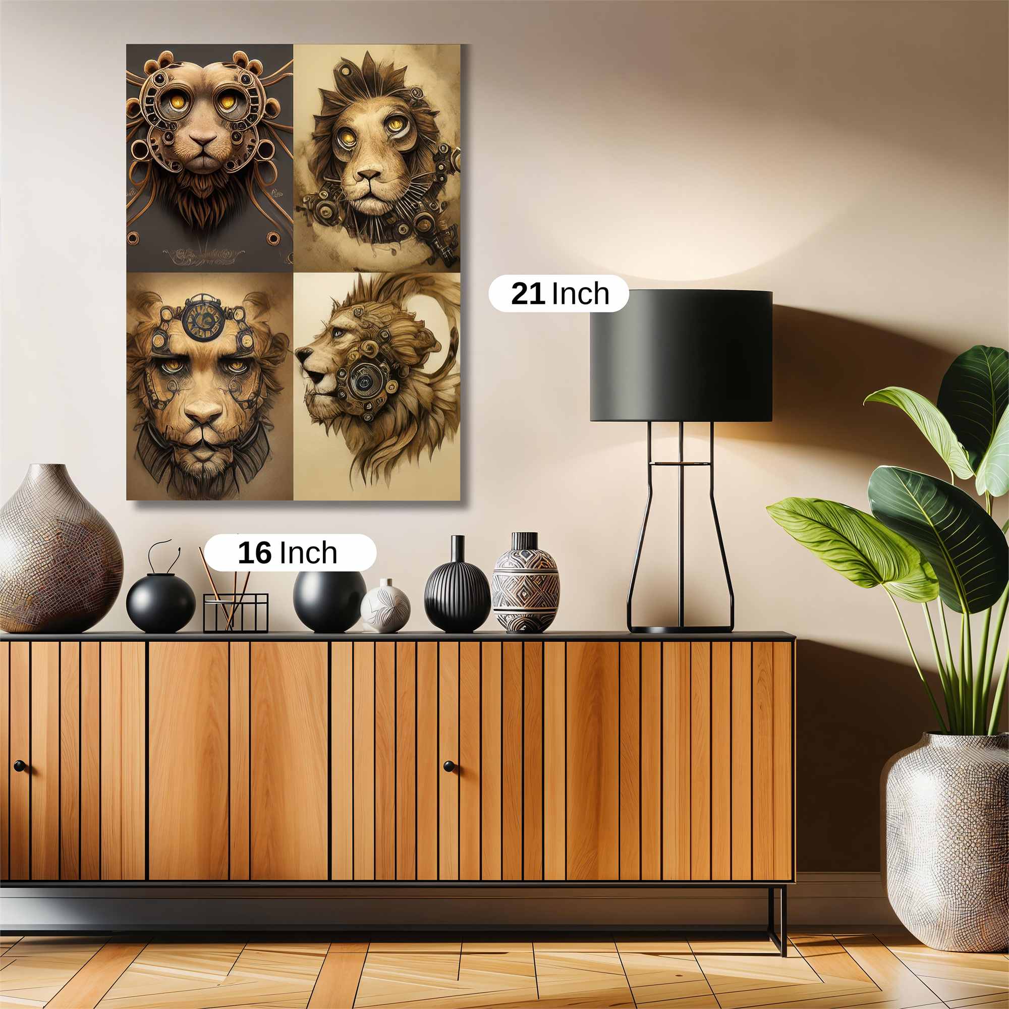 Steampunk Serenity Safe Wall Magnetic / M