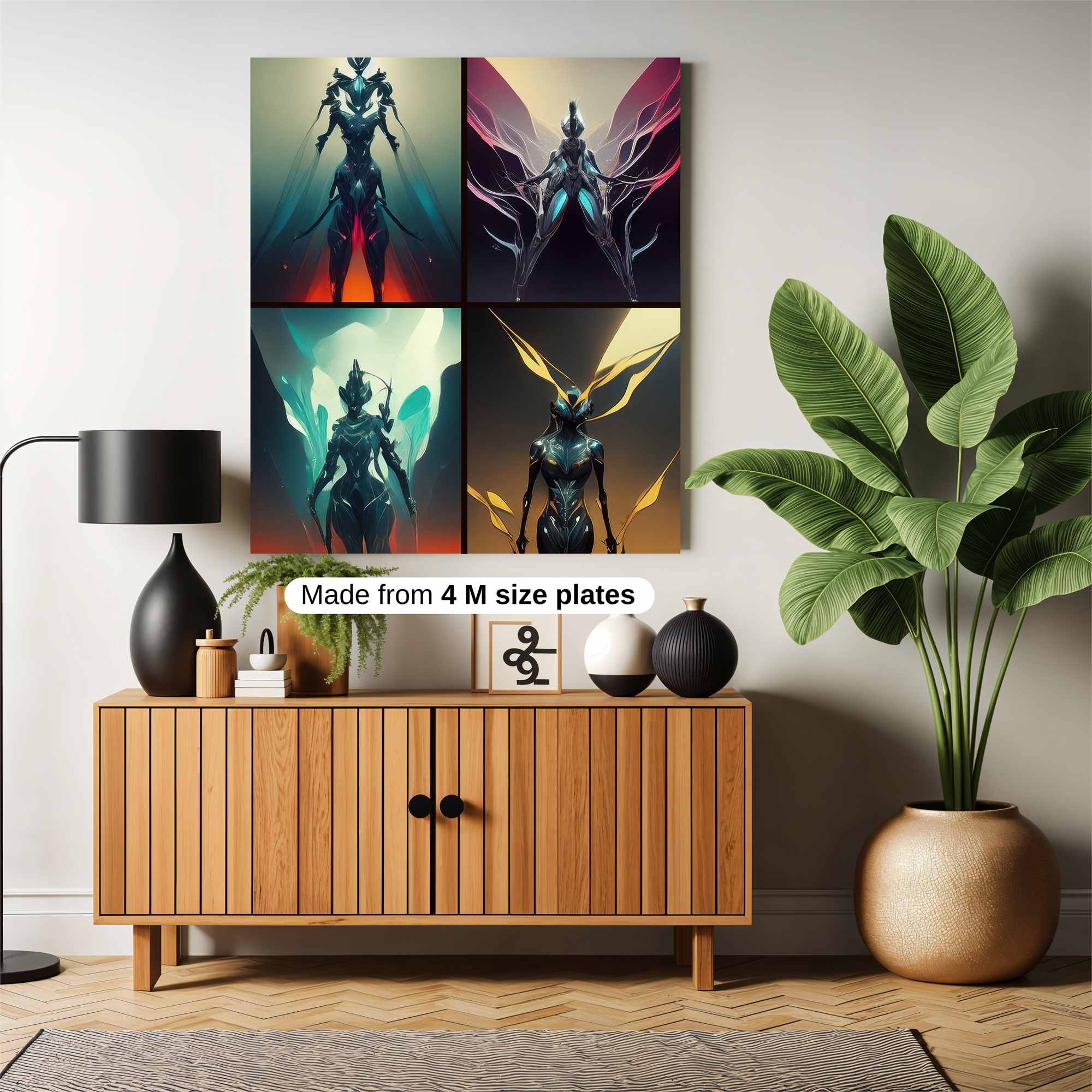 Alien Elegance Safe Wall Magnetic / M