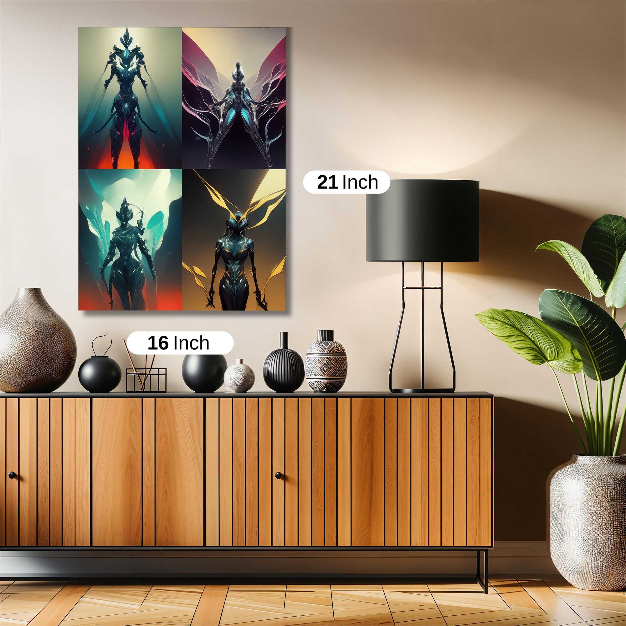 Alien Elegance Safe Wall Magnetic / M