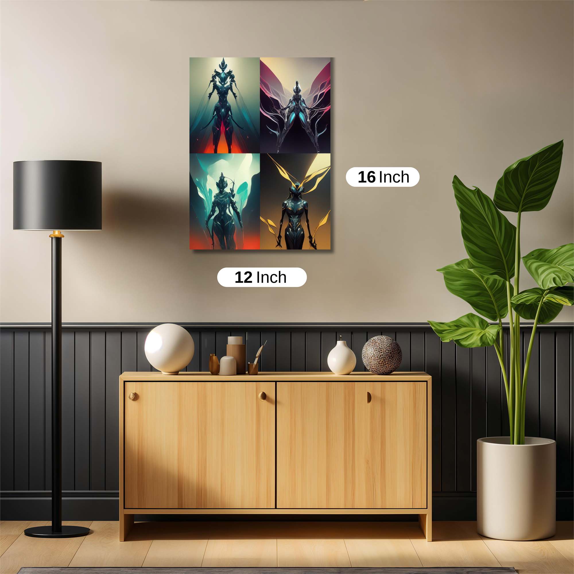 Alien Elegance Safe Wall Magnetic / M