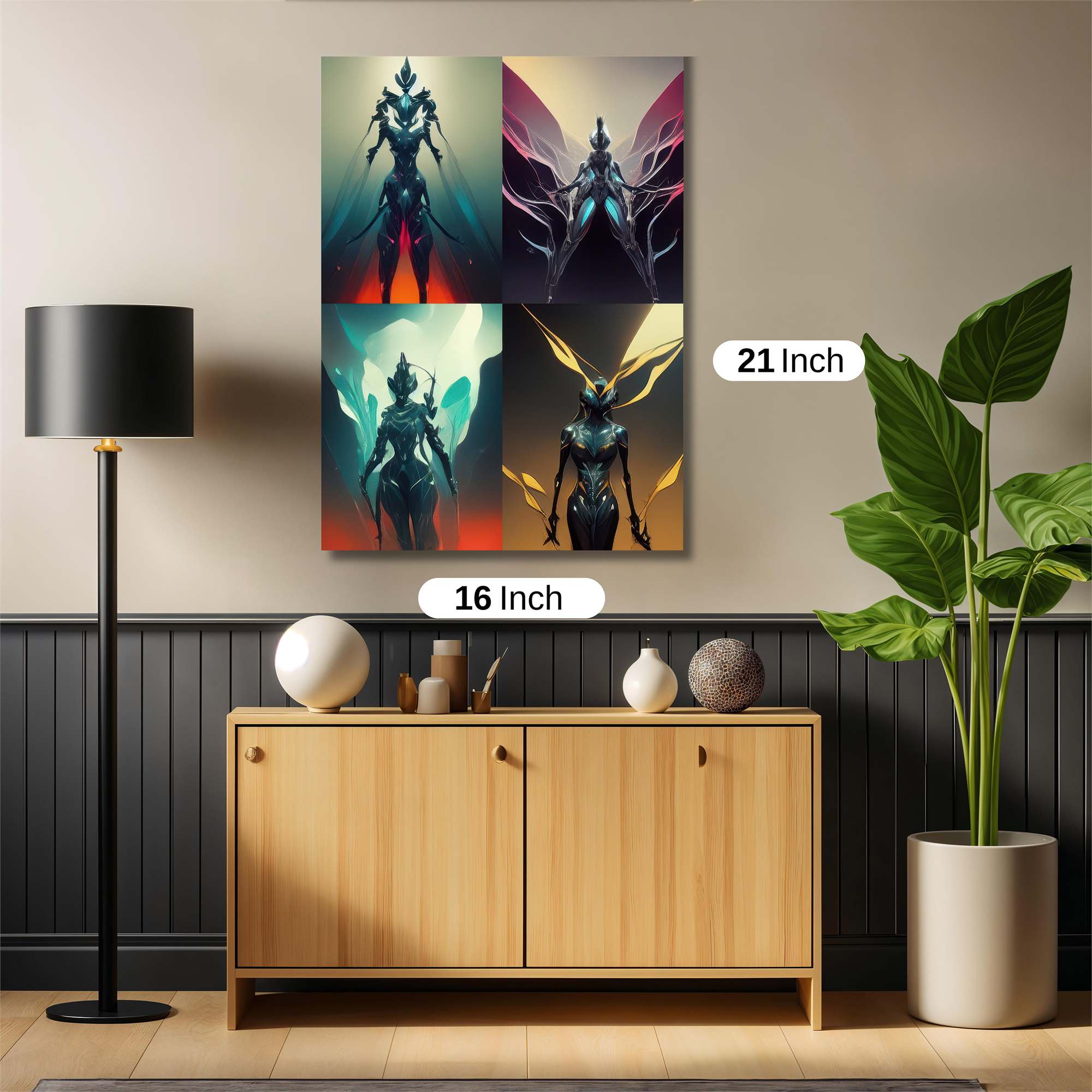 Alien Elegance Safe Wall Magnetic / M