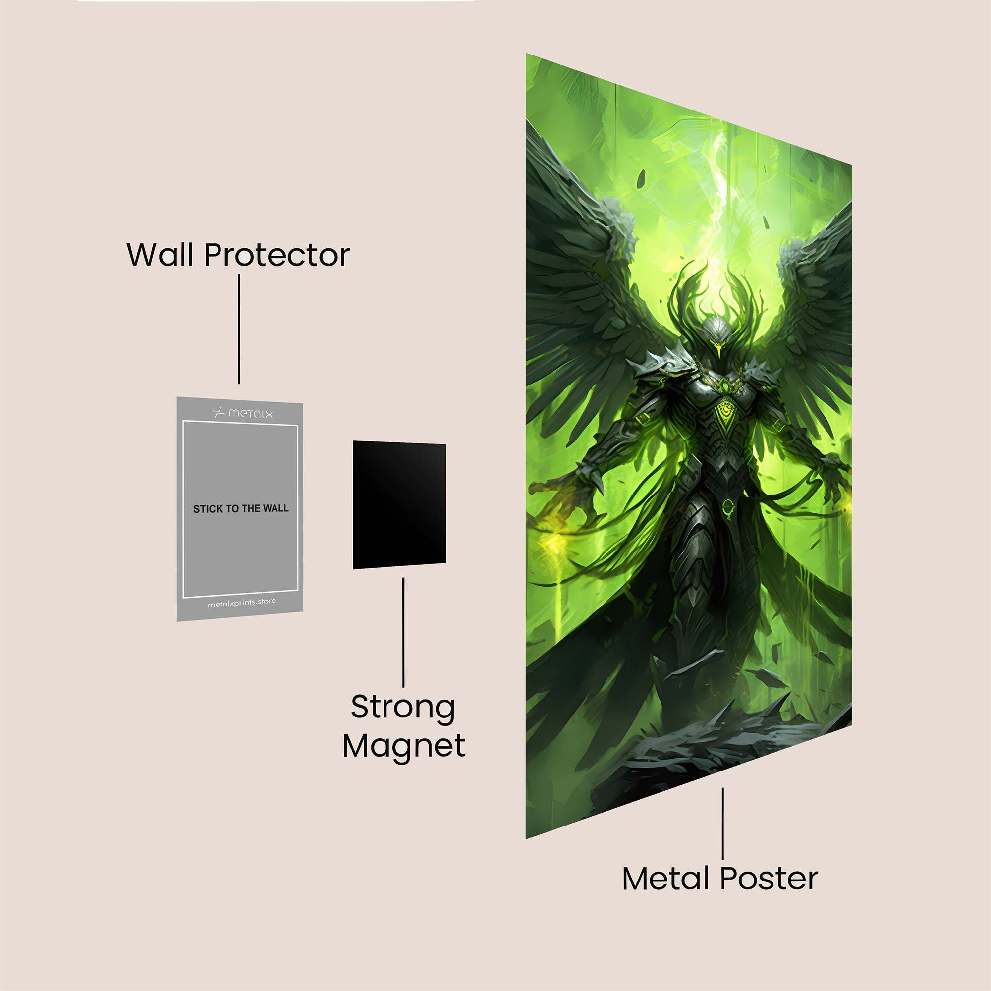 Lucifer Enigma Safe Wall Magnetic / M