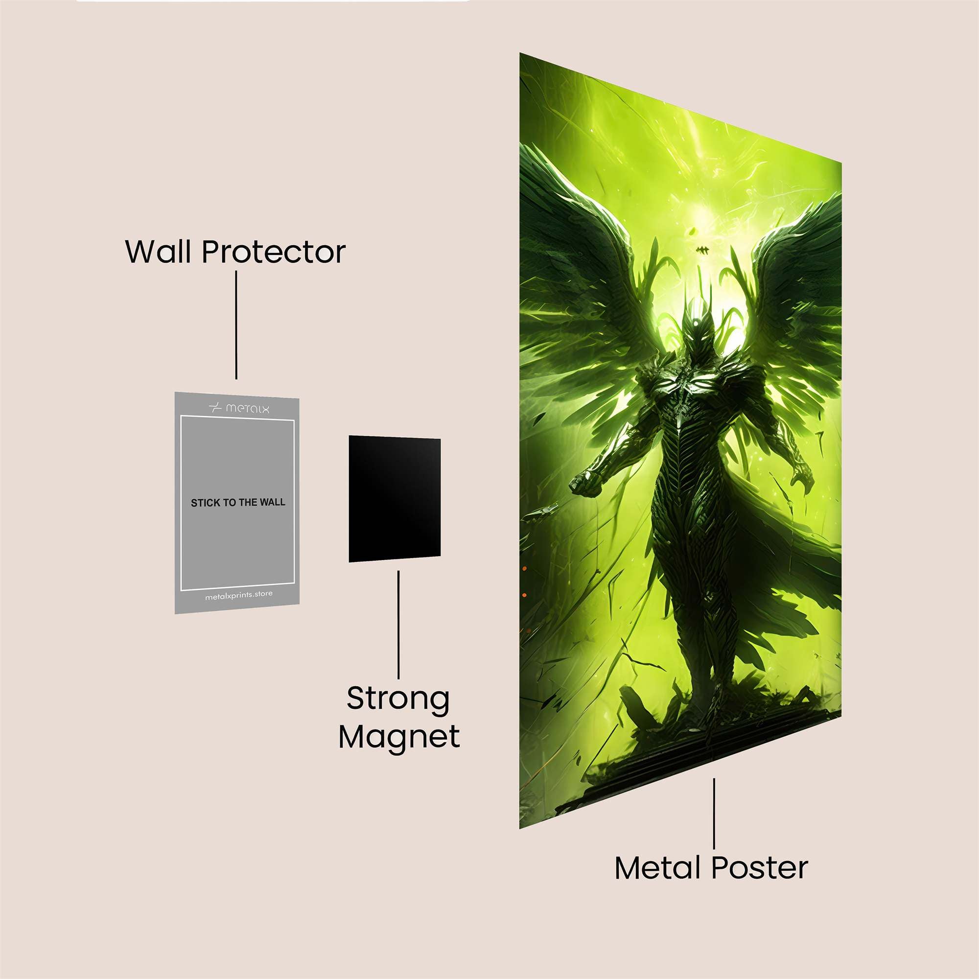 Lucifer Ascendant Safe Wall Magnetic / M