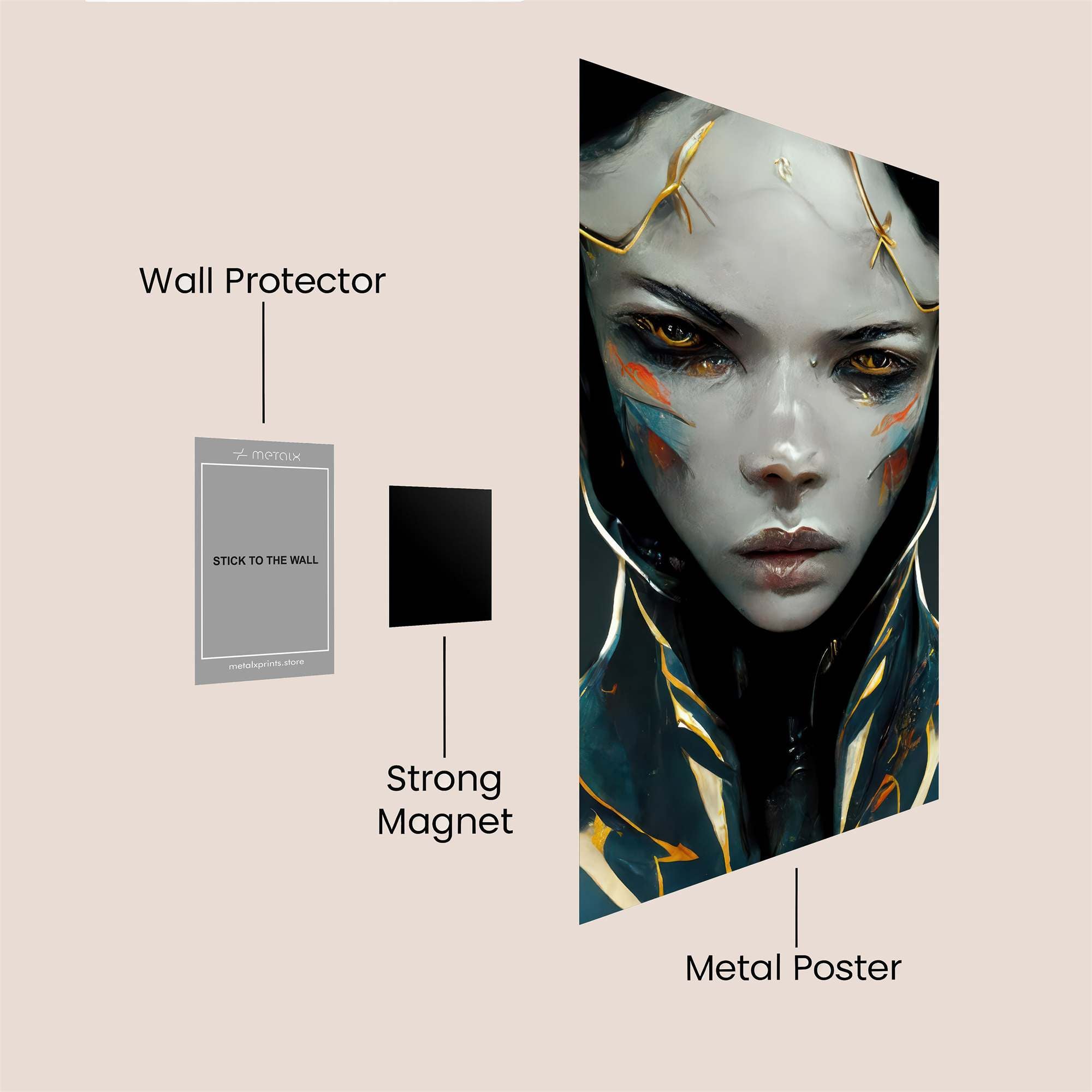 Demon Enigma Safe Wall Magnetic / M