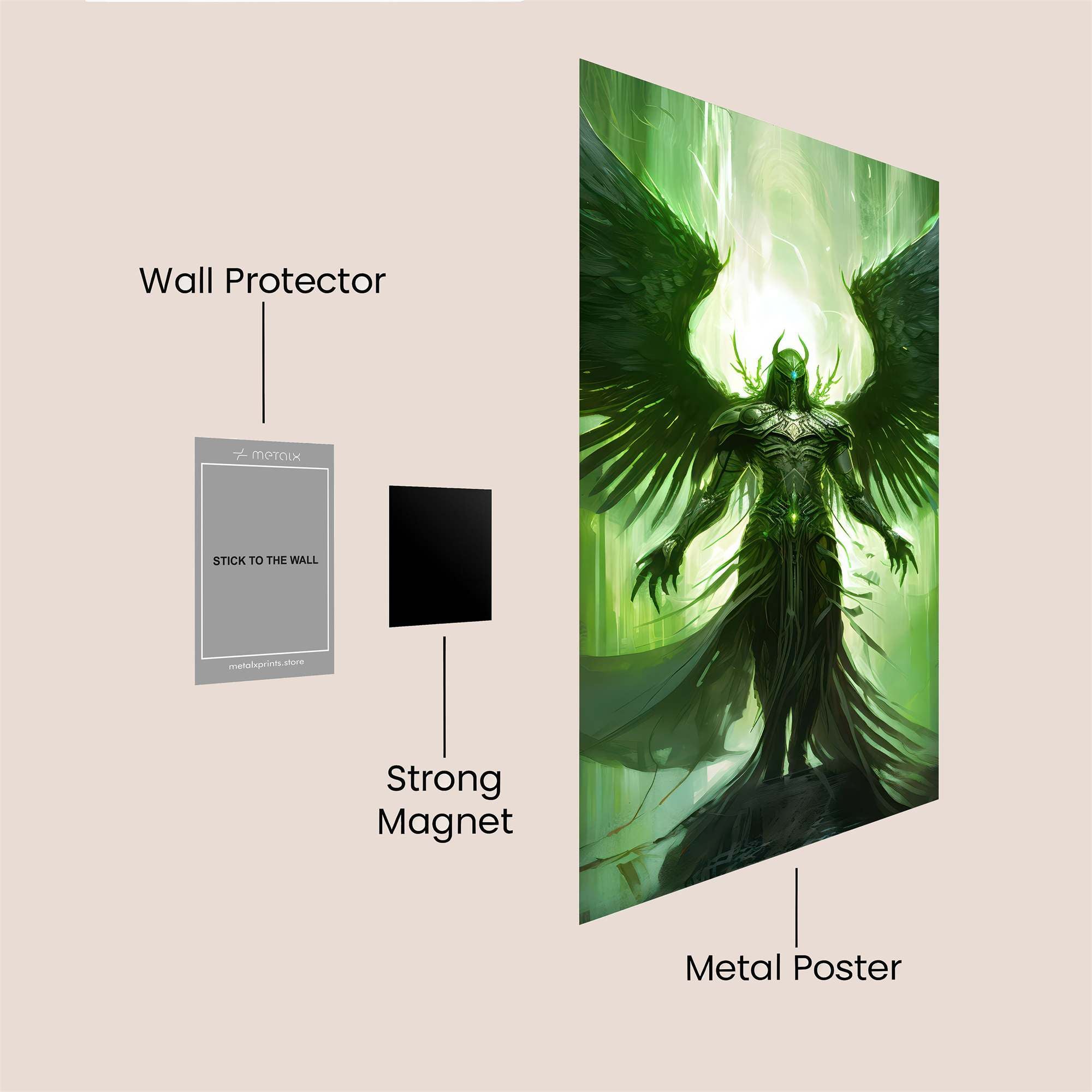 Lucifer Eerie Safe Wall Magnetic / M