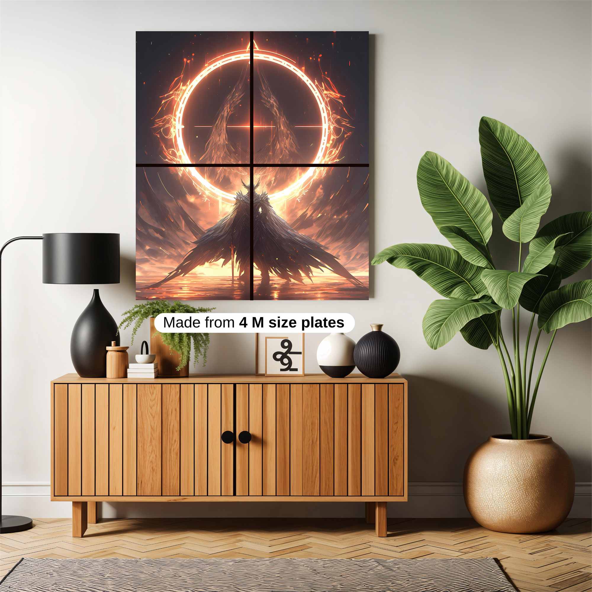 Lucifer's Blaze Safe Wall Magnetic / M