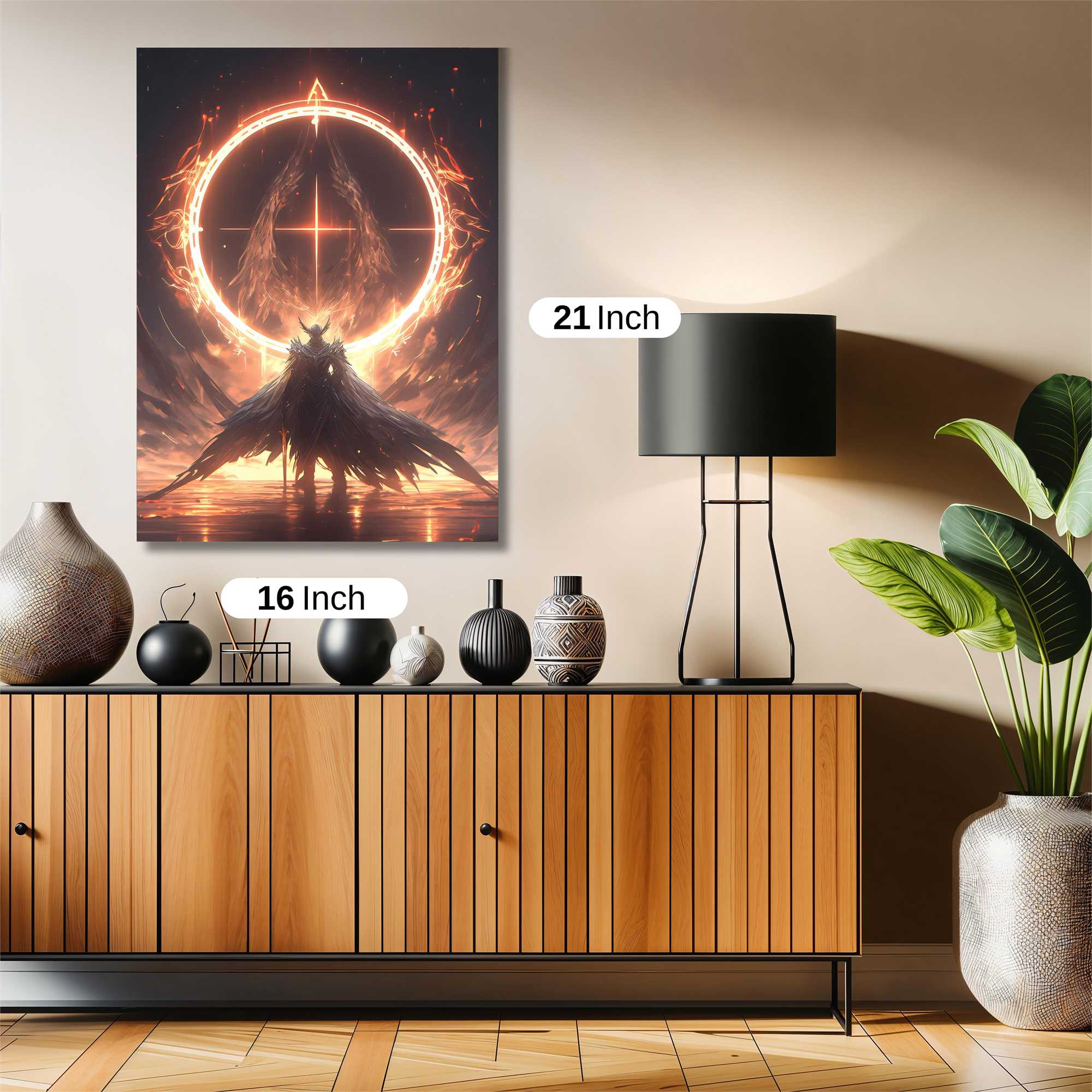 Lucifer's Blaze Safe Wall Magnetic / M