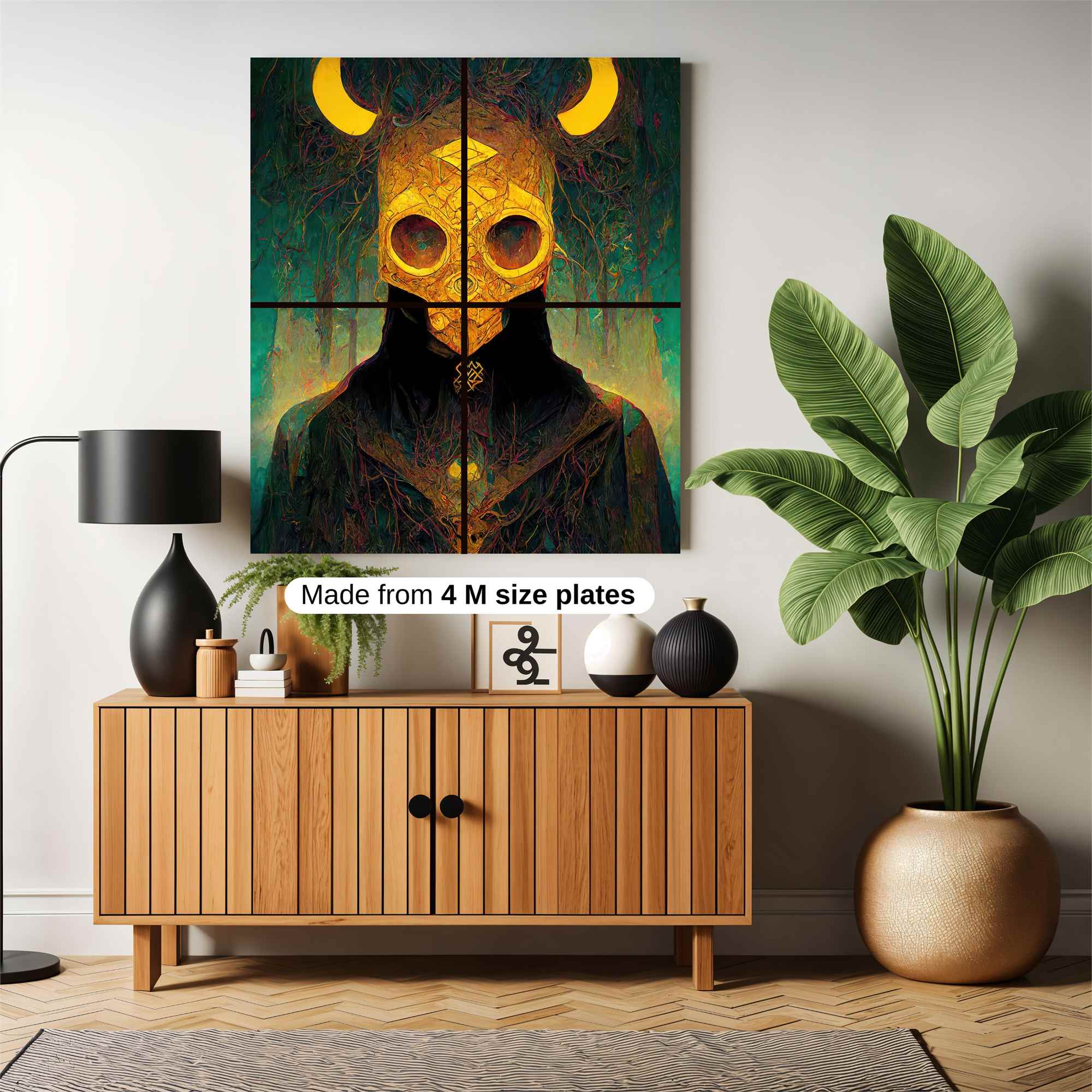 Golden Enigma Safe Wall Magnetic / M