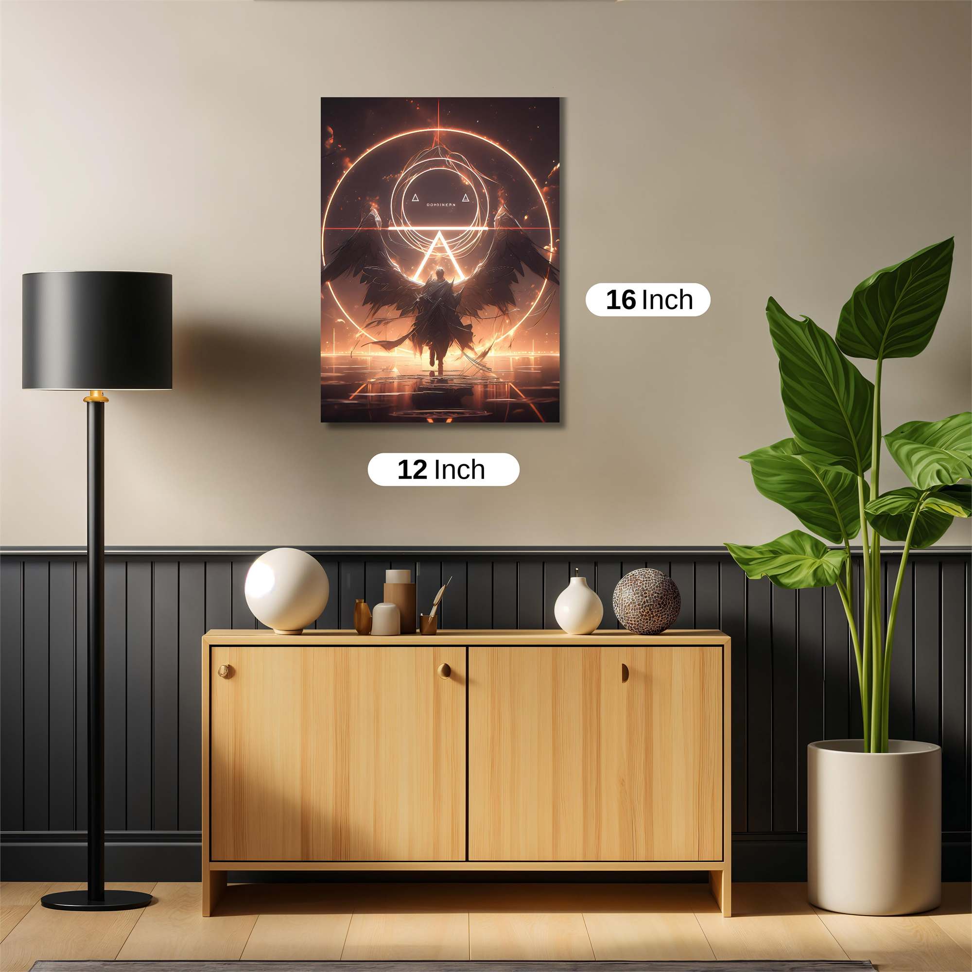 Angel Eclipse Safe Wall Magnetic / M