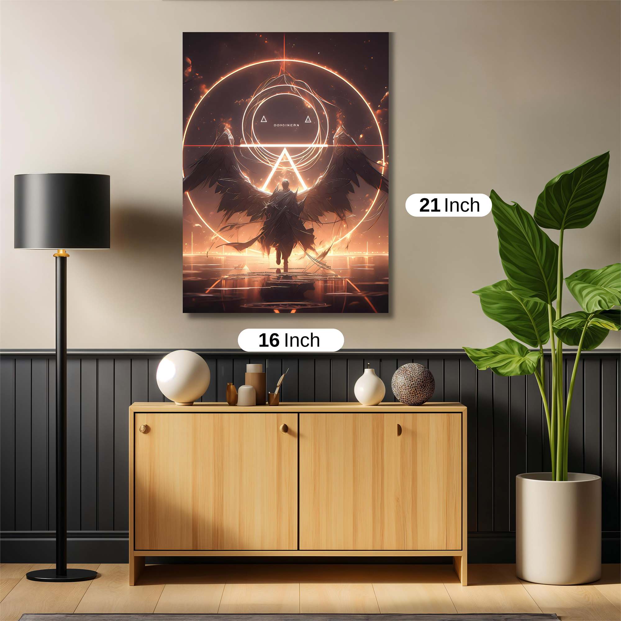 Angel Eclipse Safe Wall Magnetic / M