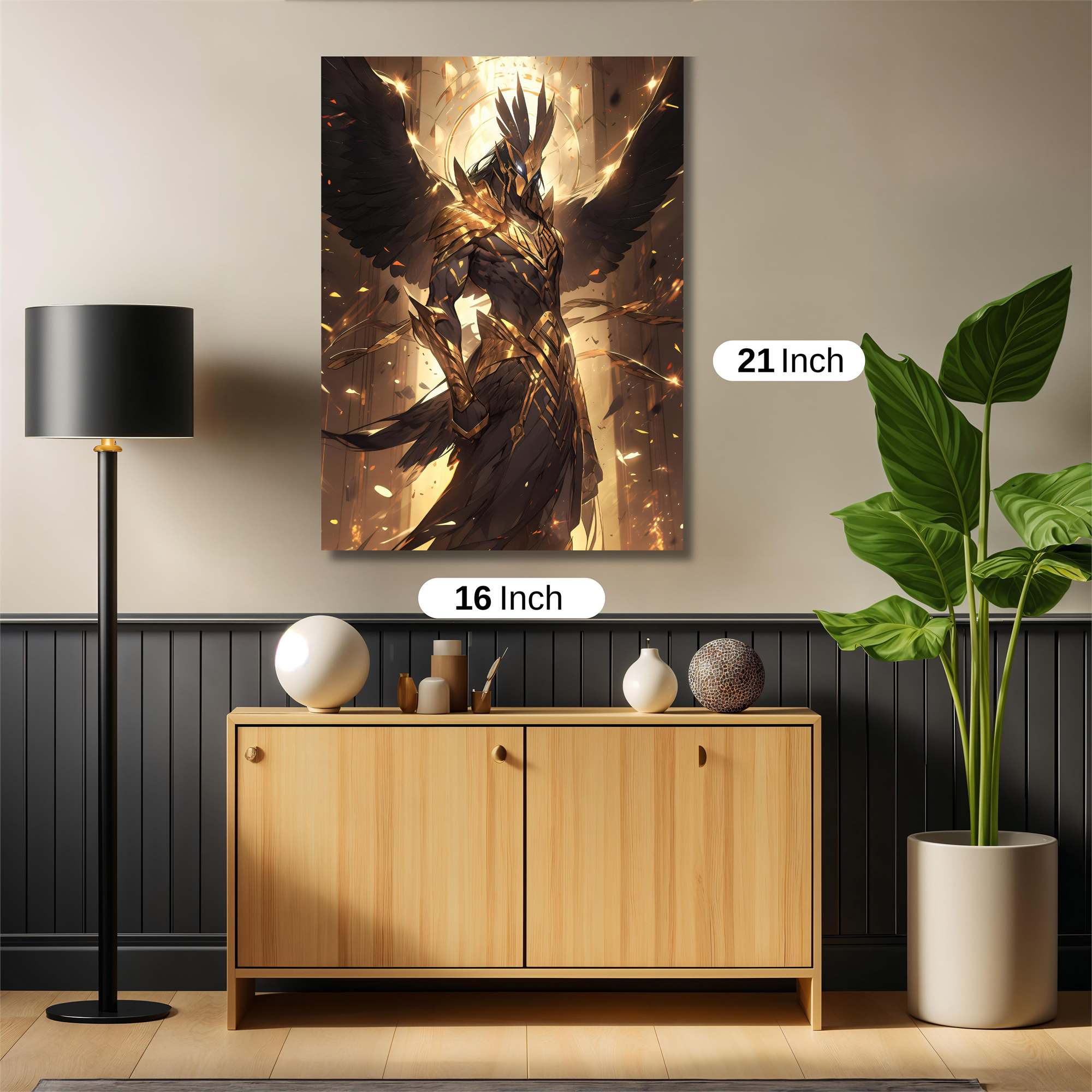 Anubis Ascends Safe Wall Magnetic / M