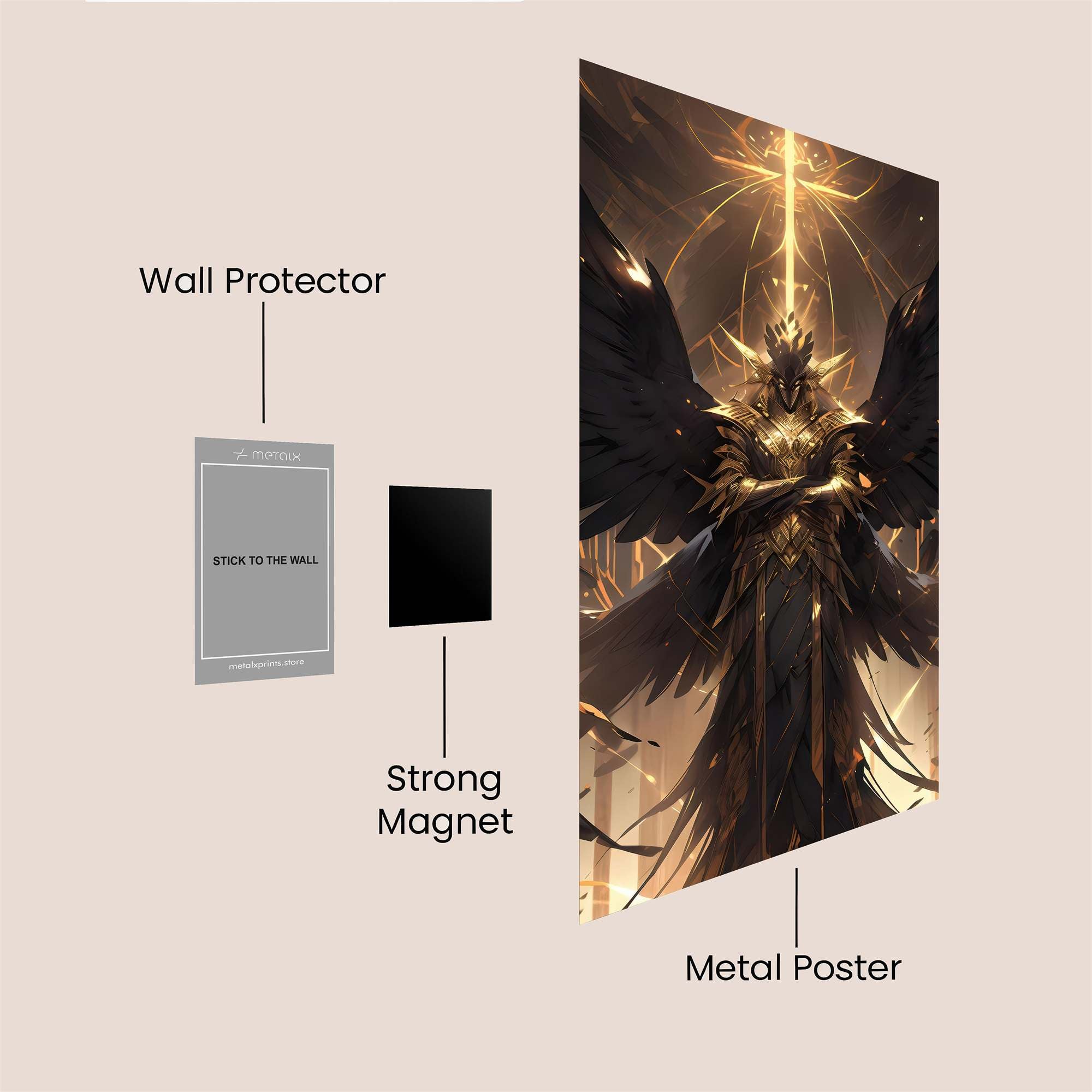 Lucifer Ascendant Safe Wall Magnetic / M