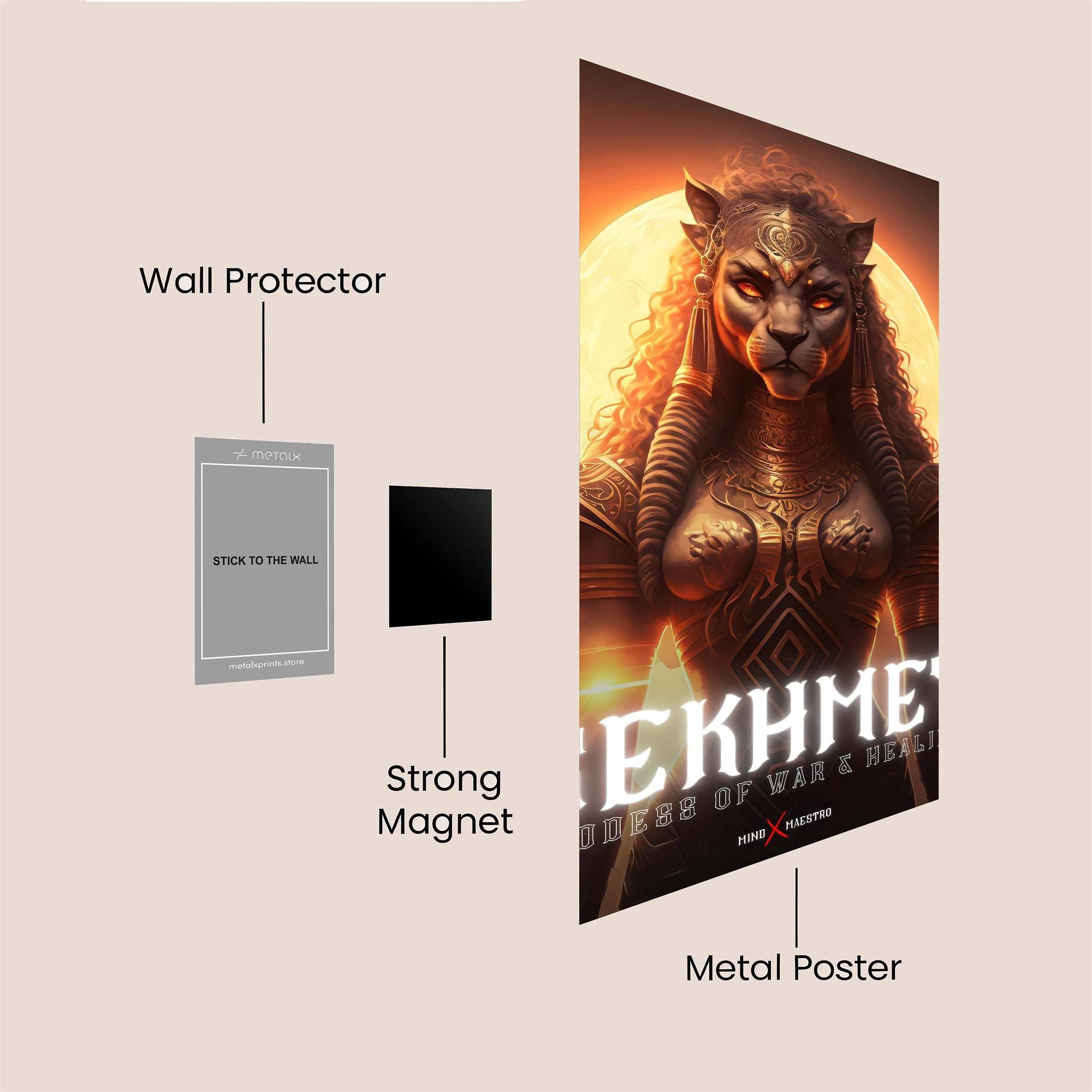 Azrael Enigmatic Safe Wall Magnetic / M