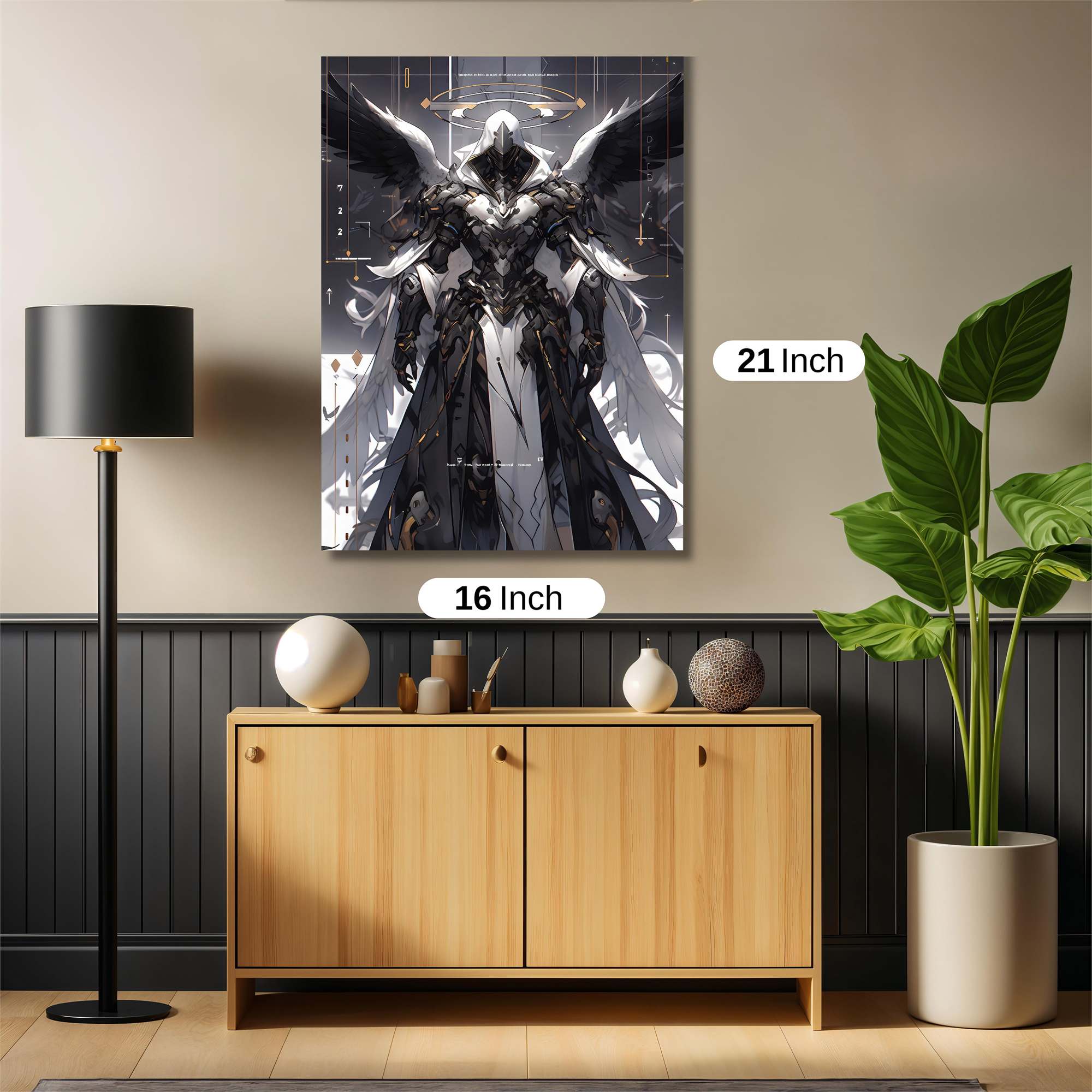 Angel Ascendant Safe Wall Magnetic / M