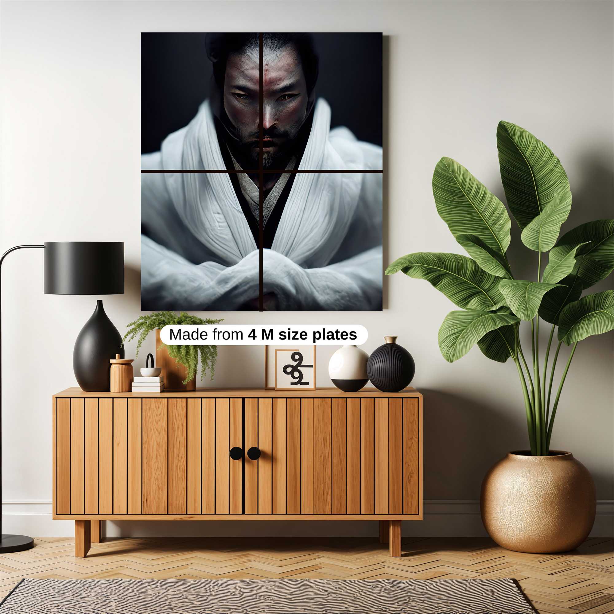 Samurai Serene Safe Wall Magnetic / M