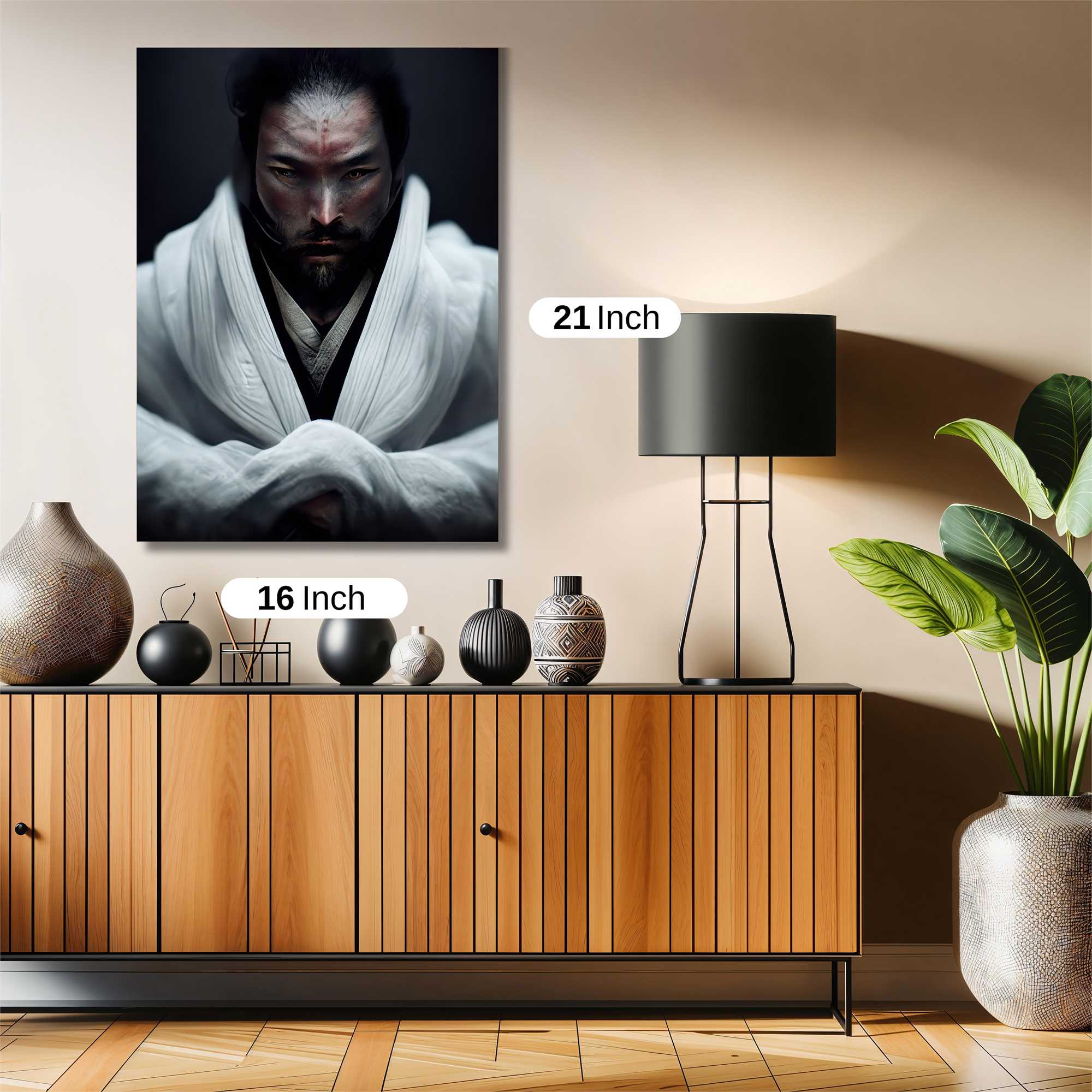 Samurai Serene Safe Wall Magnetic / M