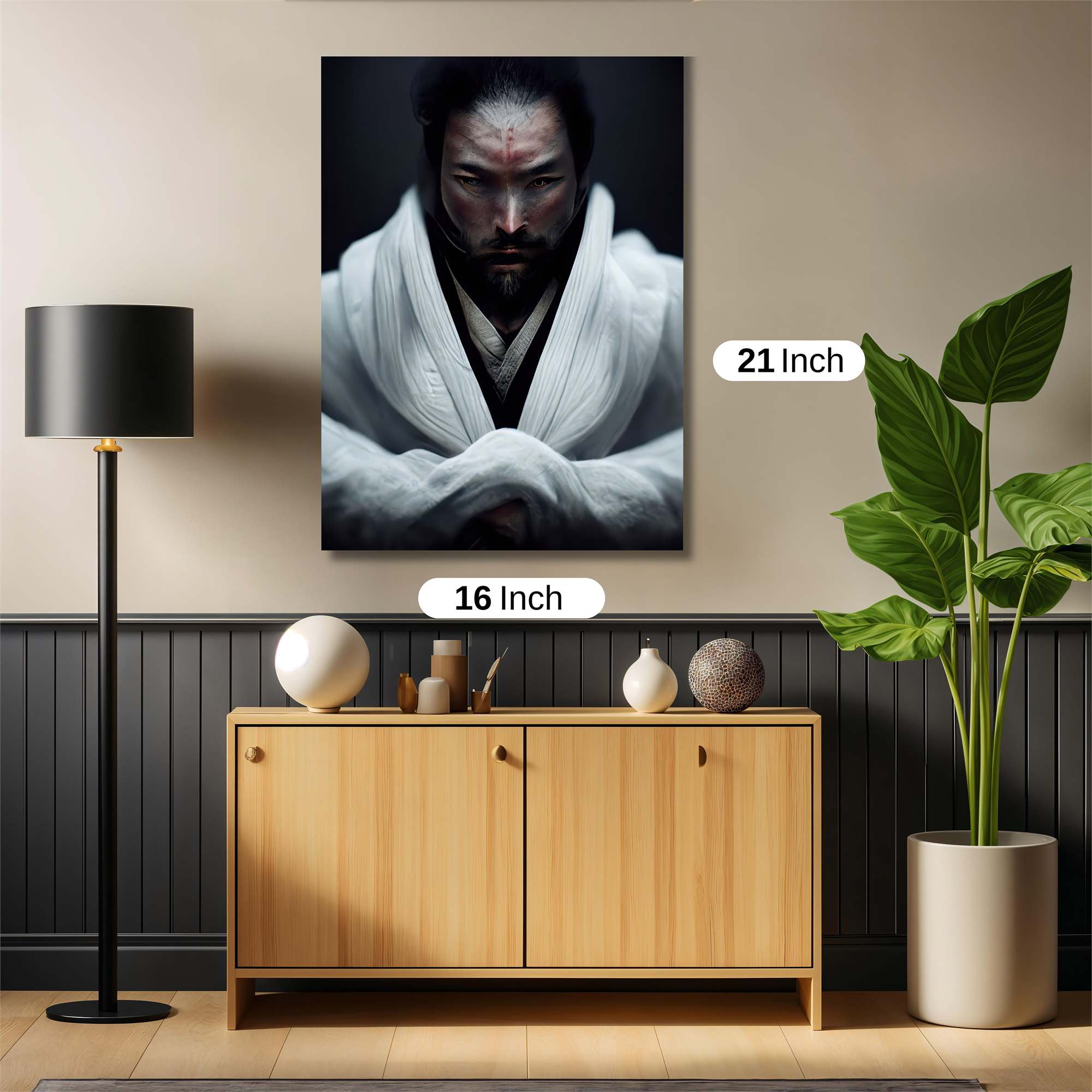 Samurai Serene Safe Wall Magnetic / M