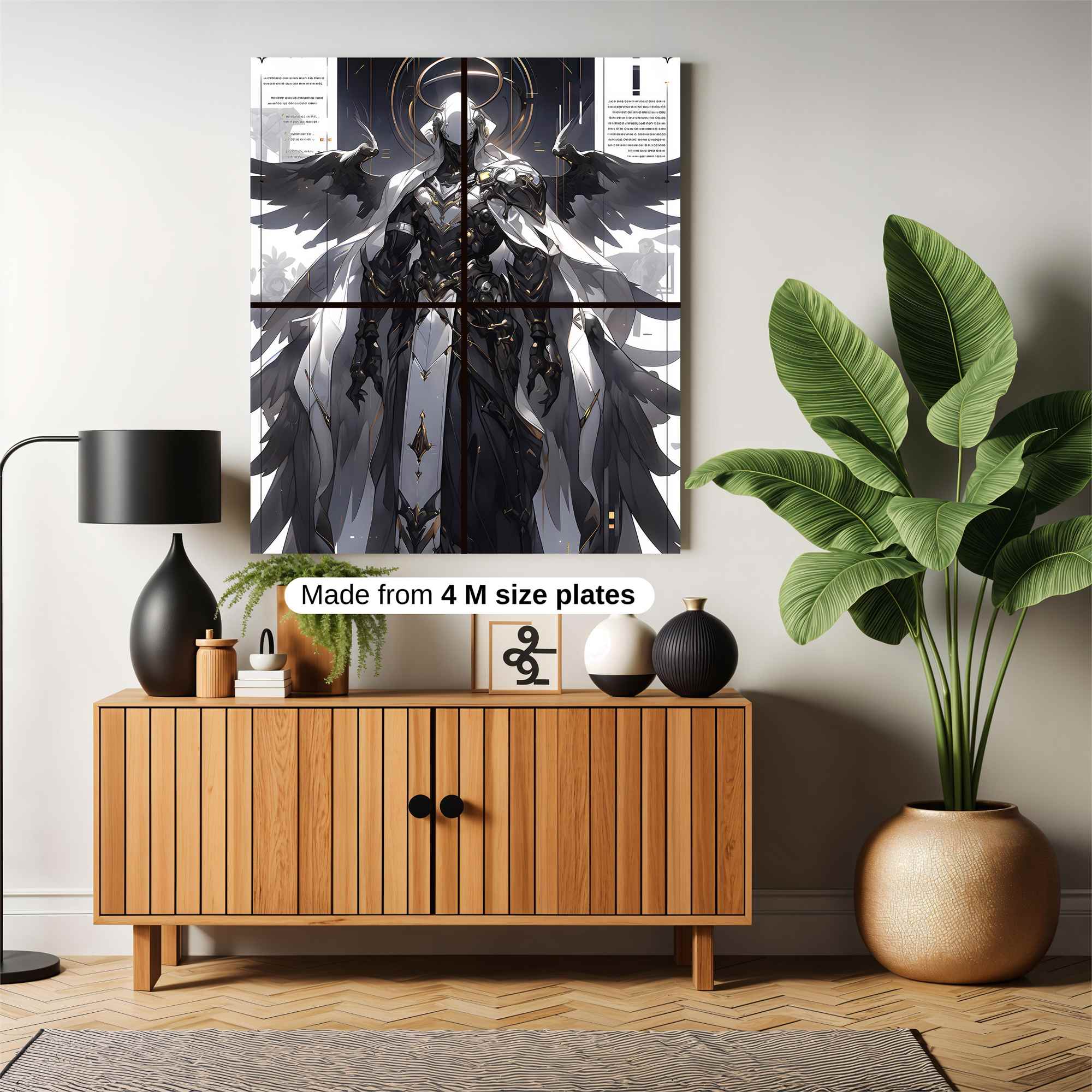 Angel Somber Safe Wall Magnetic / M