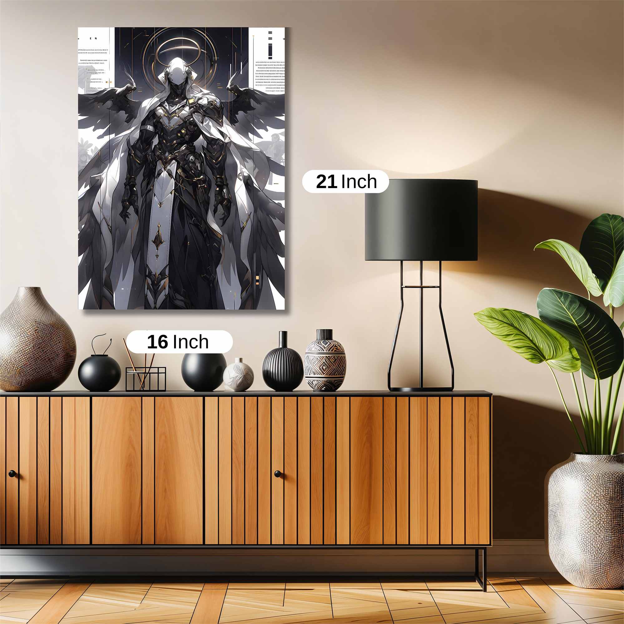 Angel Somber Safe Wall Magnetic / M