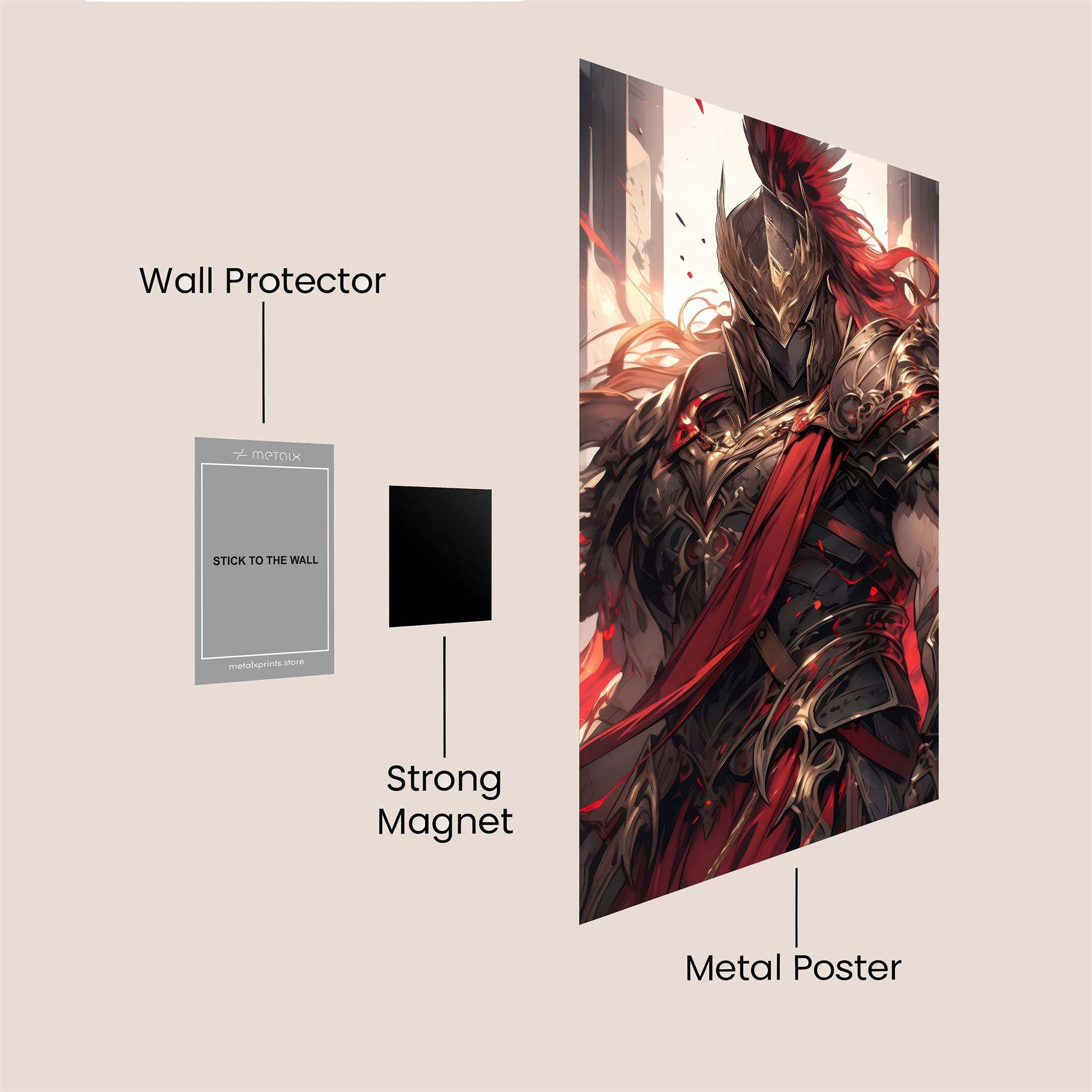Spartan Rage Safe Wall Magnetic / M