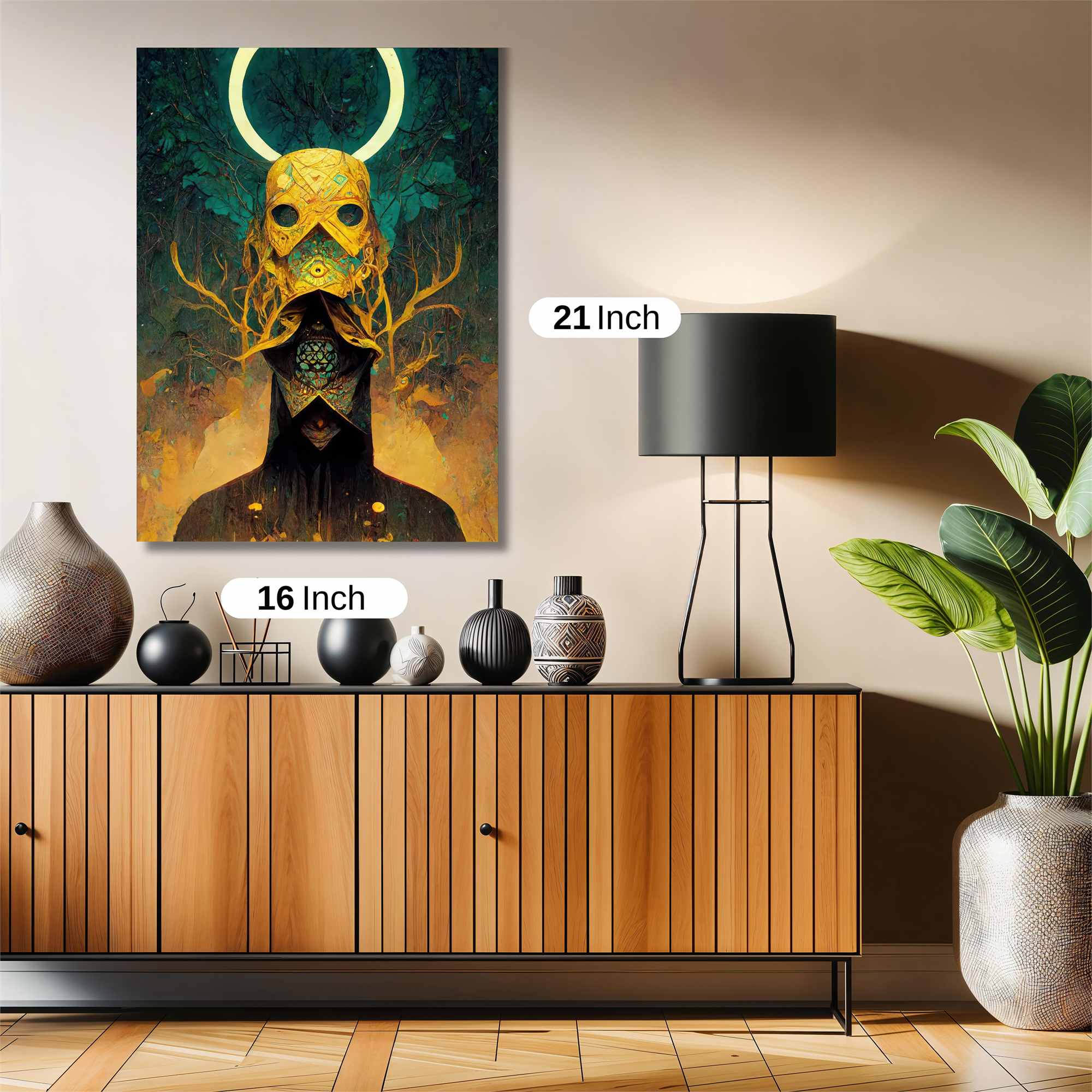 Masked Mystery Safe Wall Magnetic / M