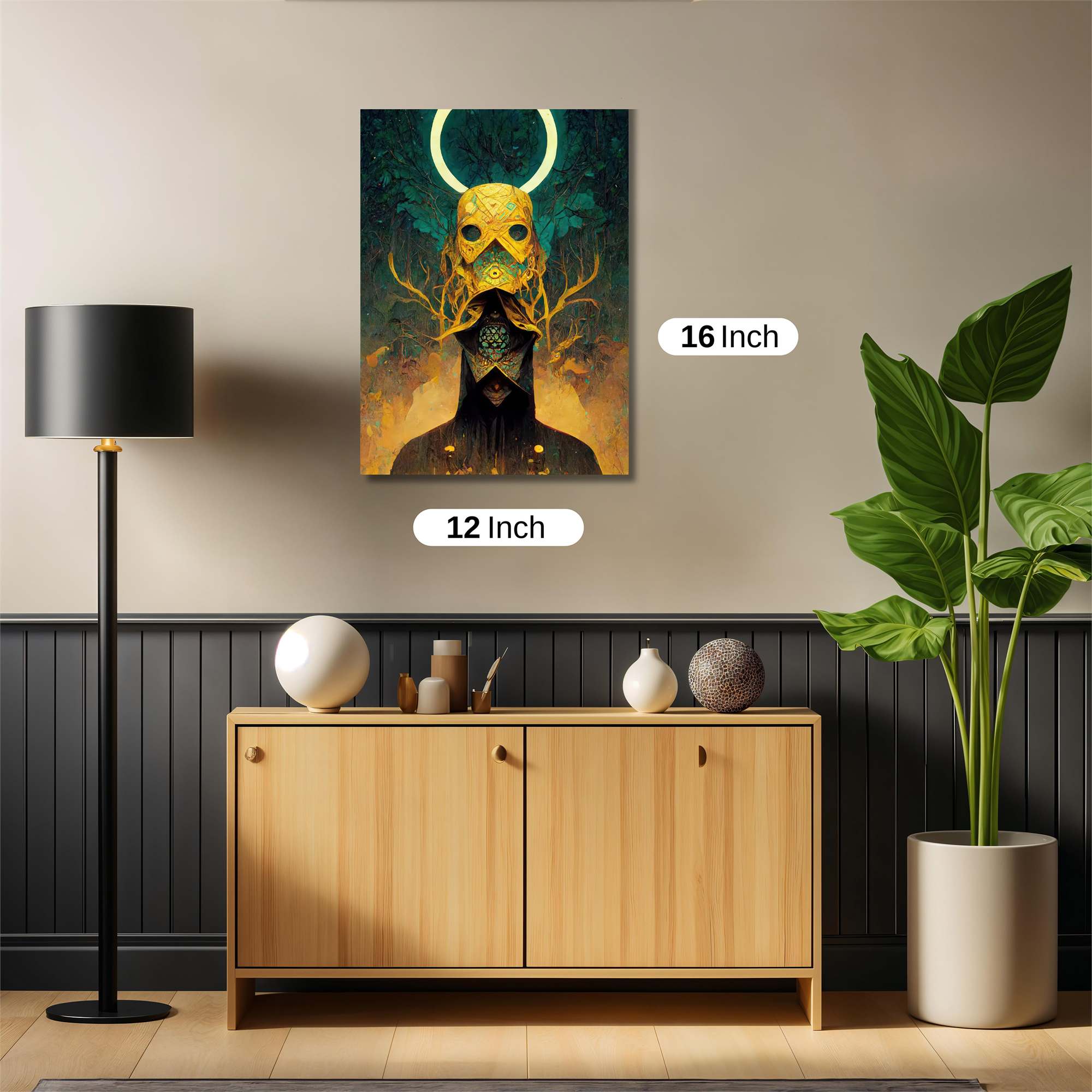 Masked Mystery Safe Wall Magnetic / M