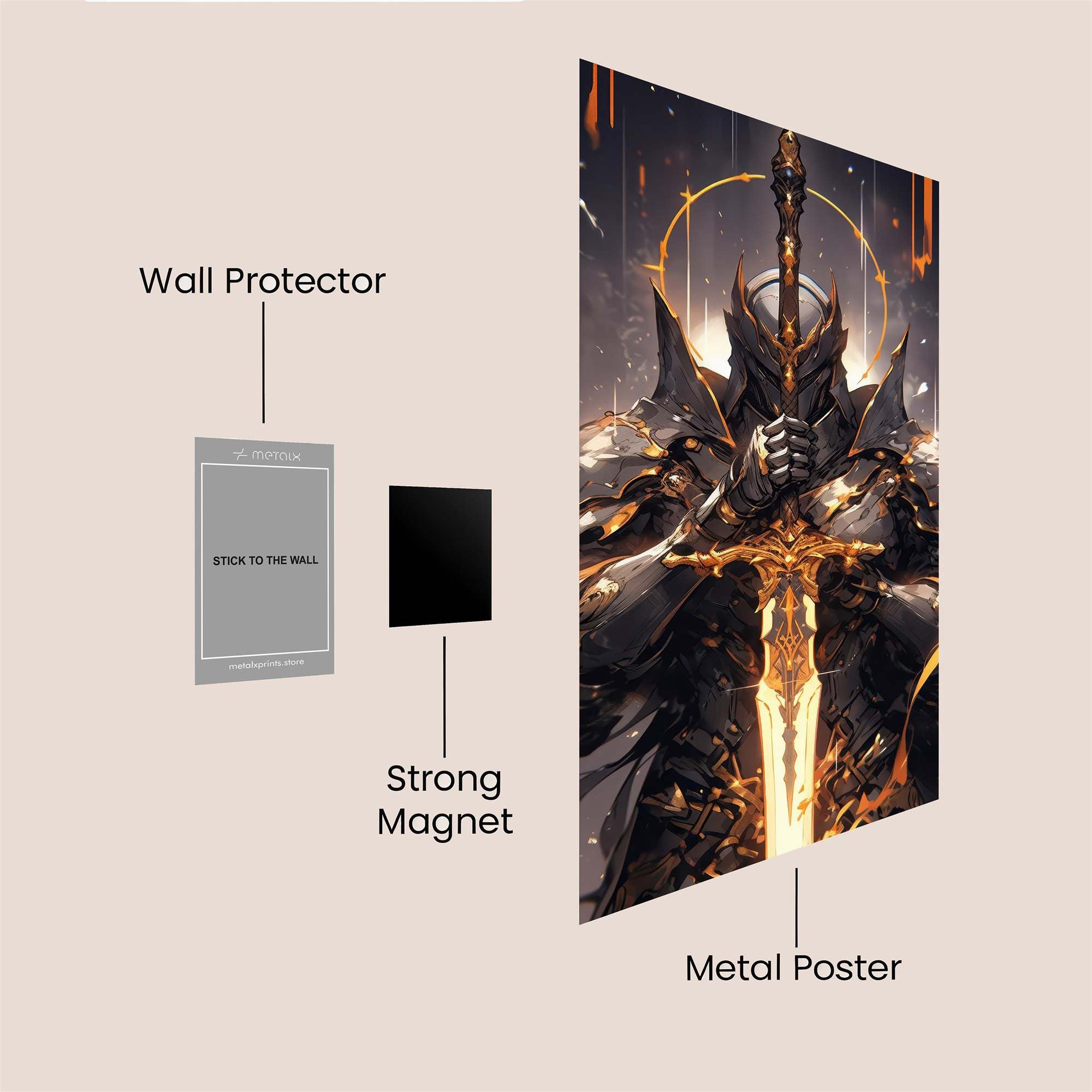 Knight Radiant Safe Wall Magnetic / M