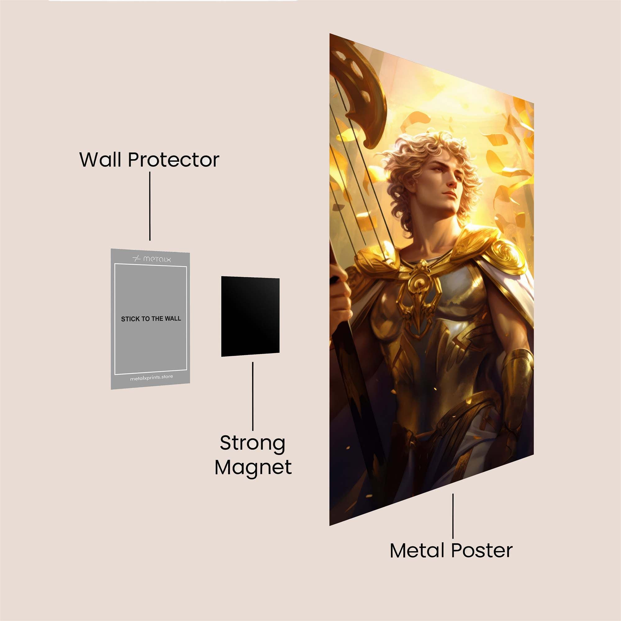 Apollo Radiant Safe Wall Magnetic / M