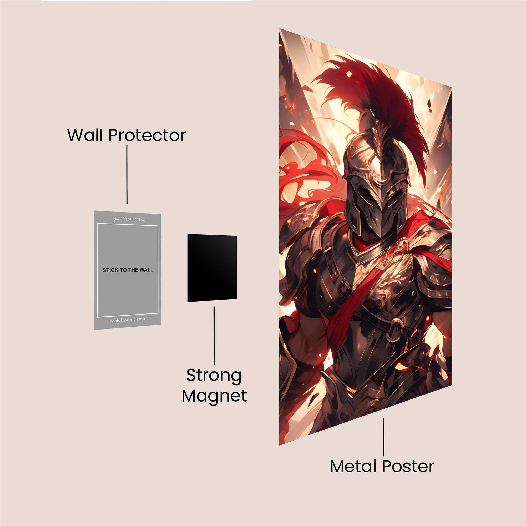 Spartan Valor Safe Wall Magnetic / M