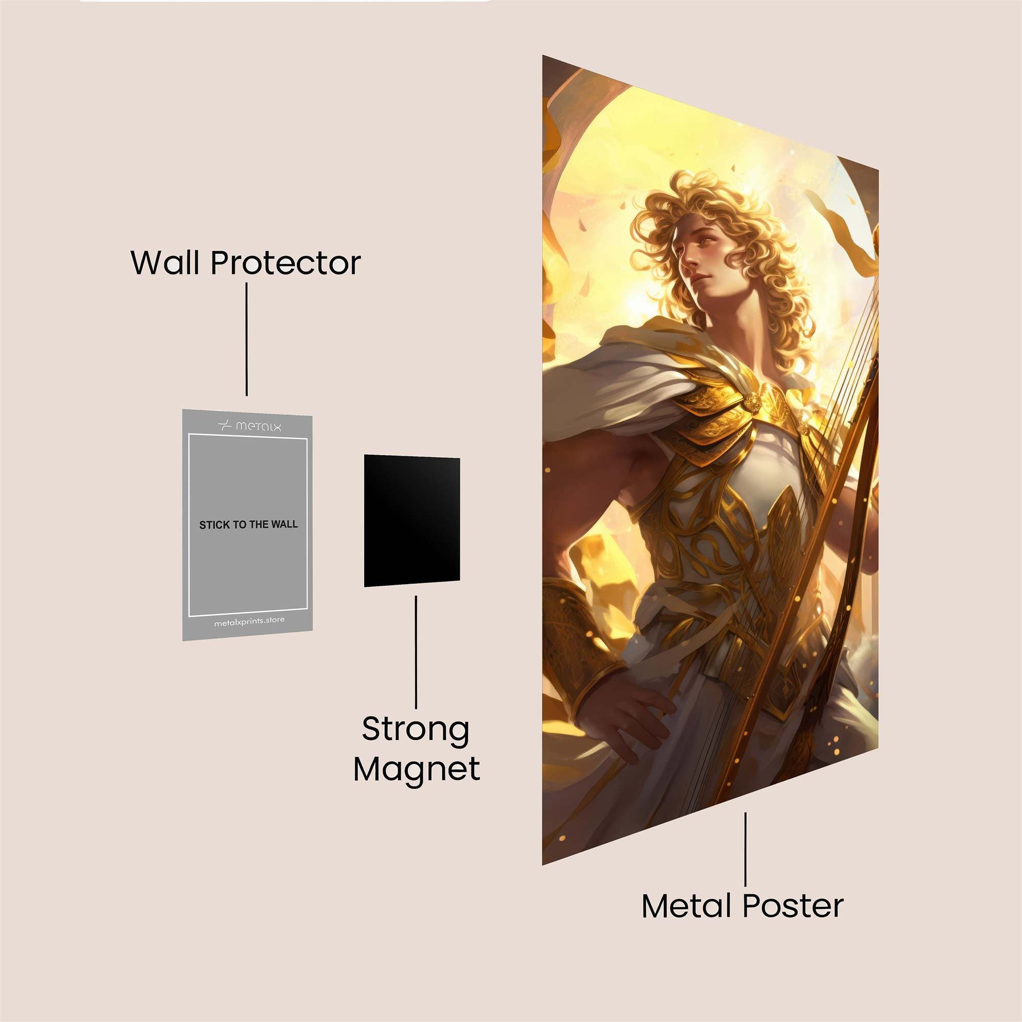 Apollo Radiant Safe Wall Magnetic / M