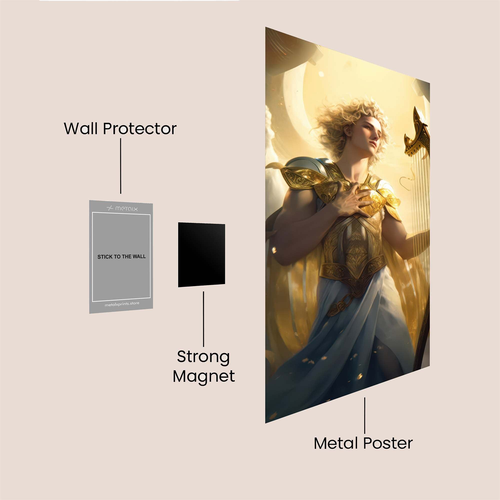 Apollo's Serenity Safe Wall Magnetic / M