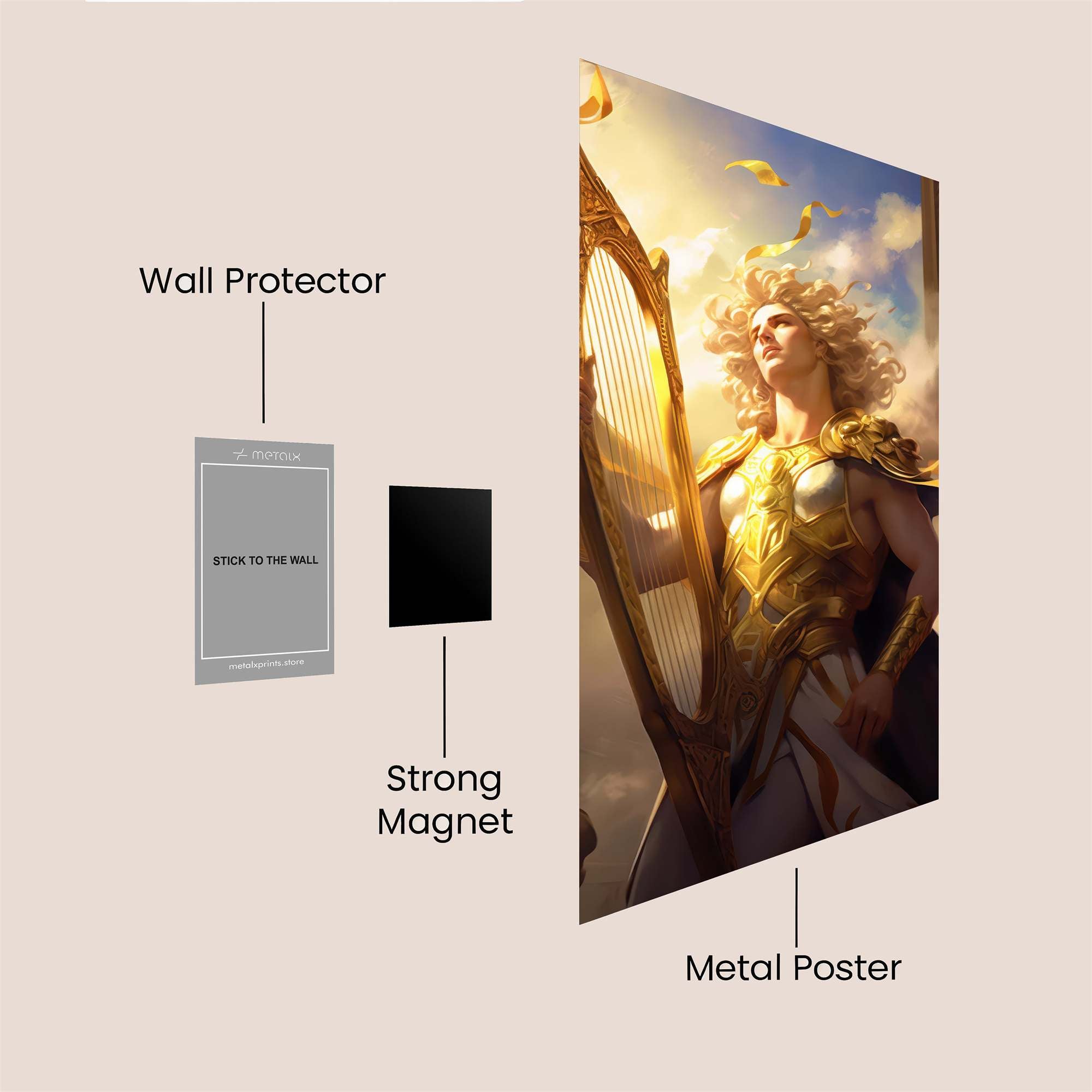 Apollo Radiant Safe Wall Magnetic / M