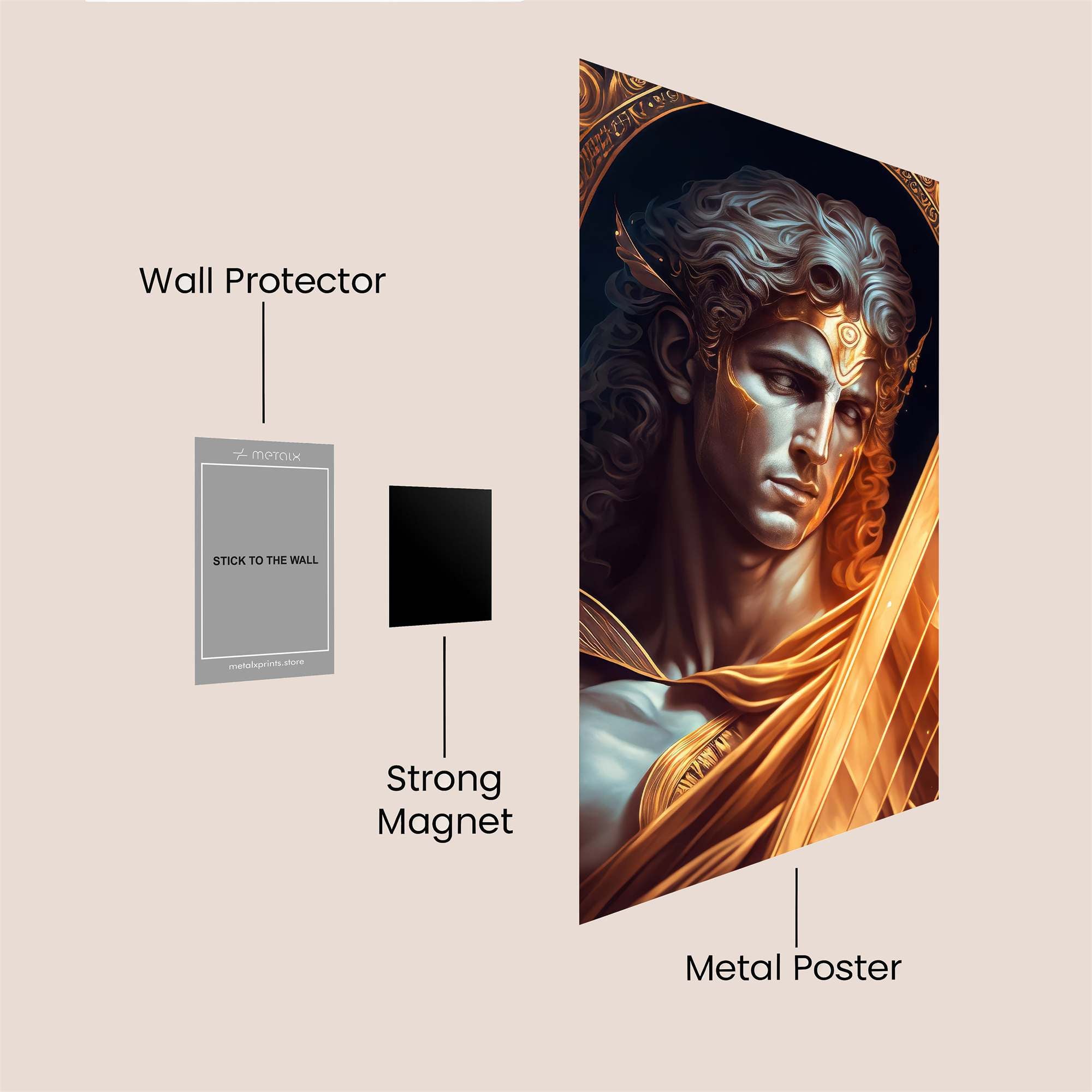 Apollo Radiant Safe Wall Magnetic / M