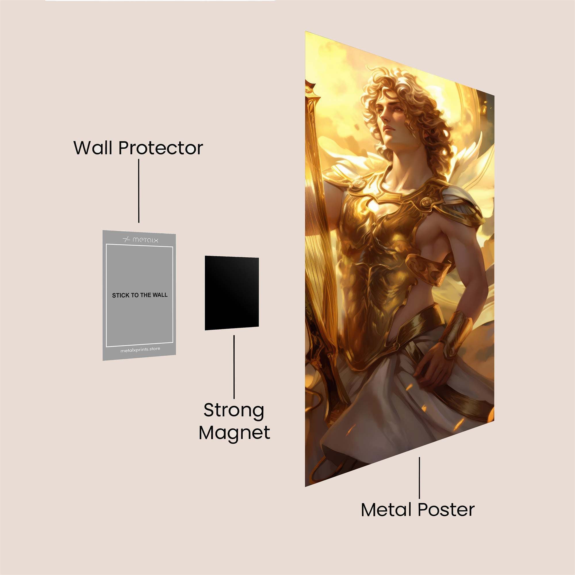 Apollo Radiant Safe Wall Magnetic / M