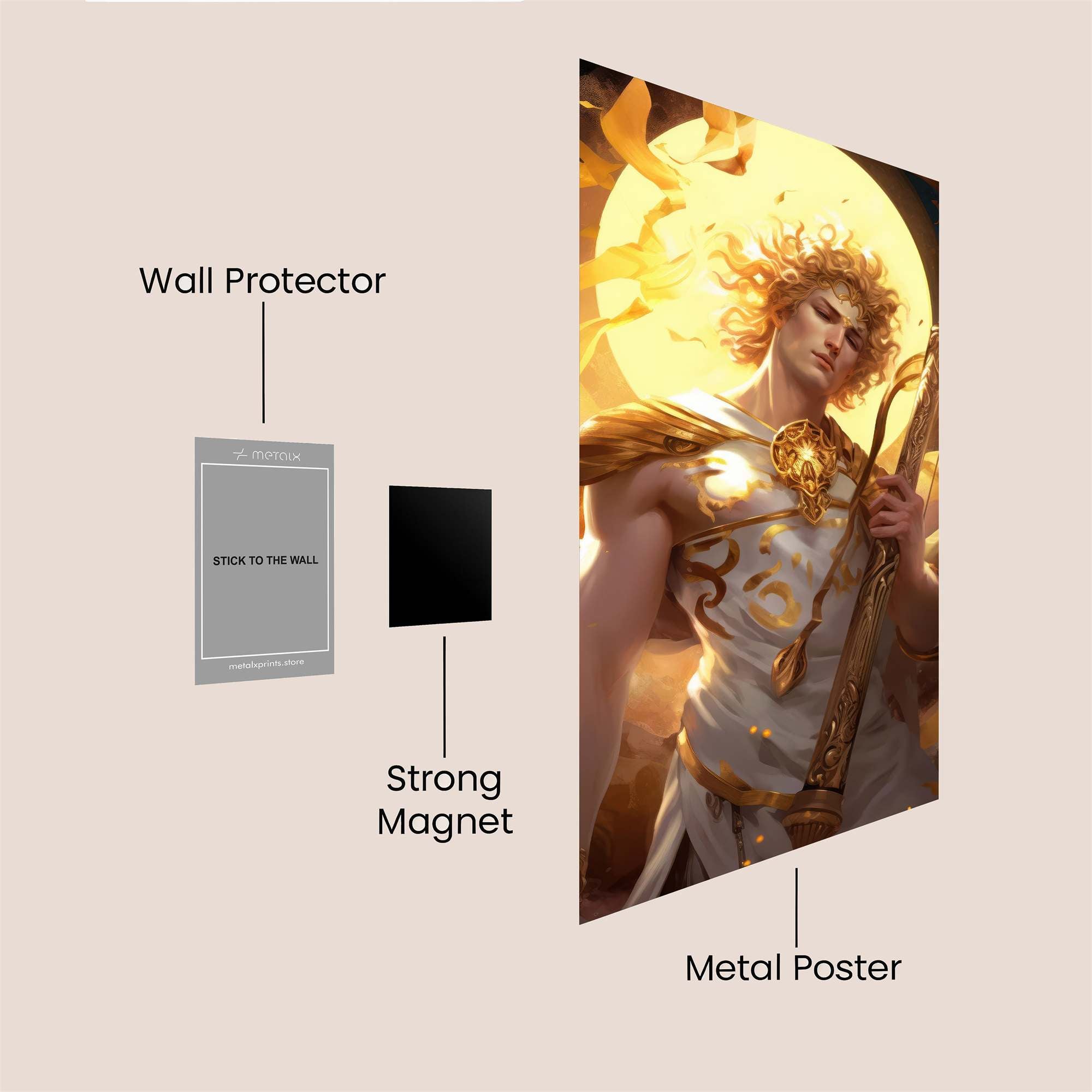 Apollo Radiant Safe Wall Magnetic / M