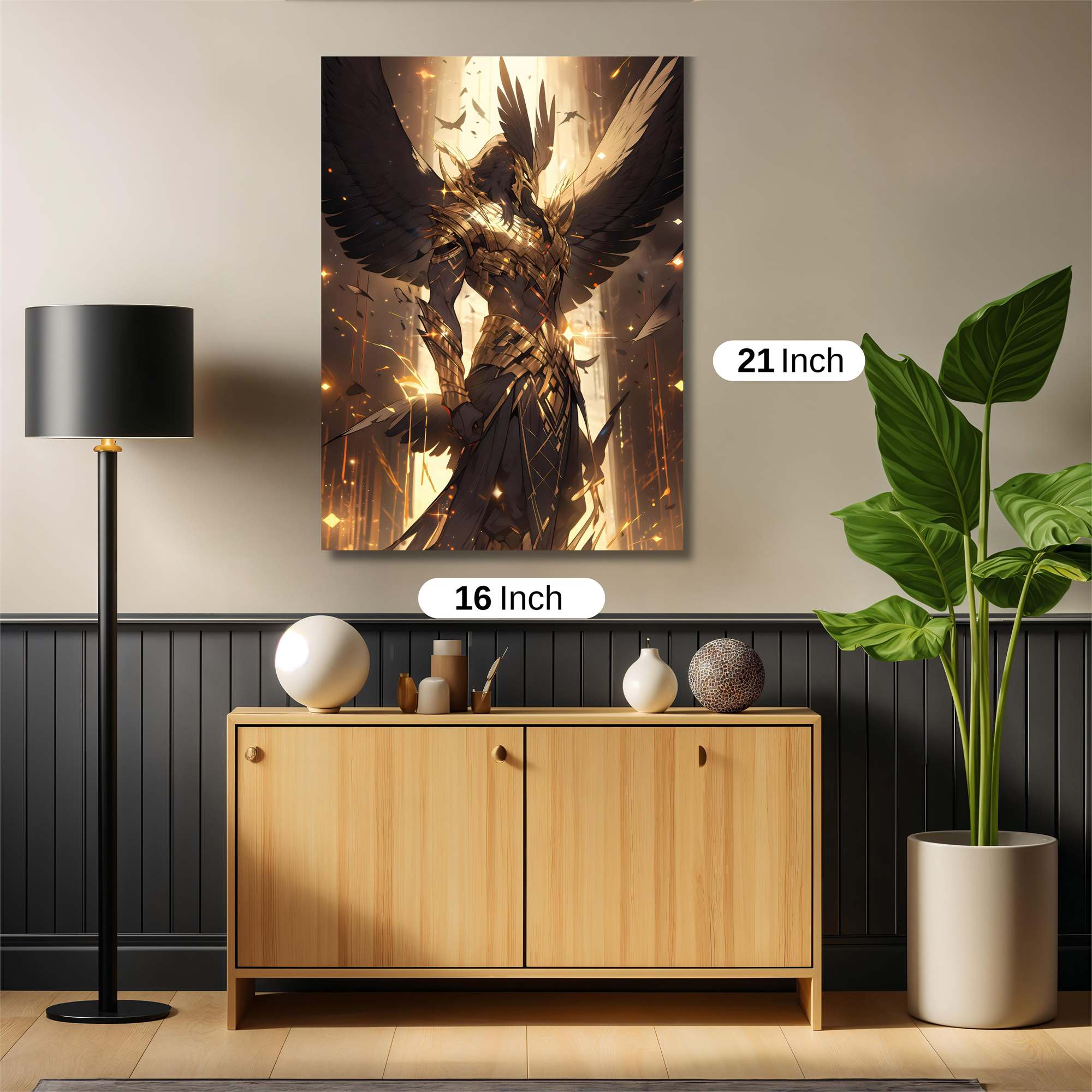 Raven Radiance Safe Wall Magnetic / M